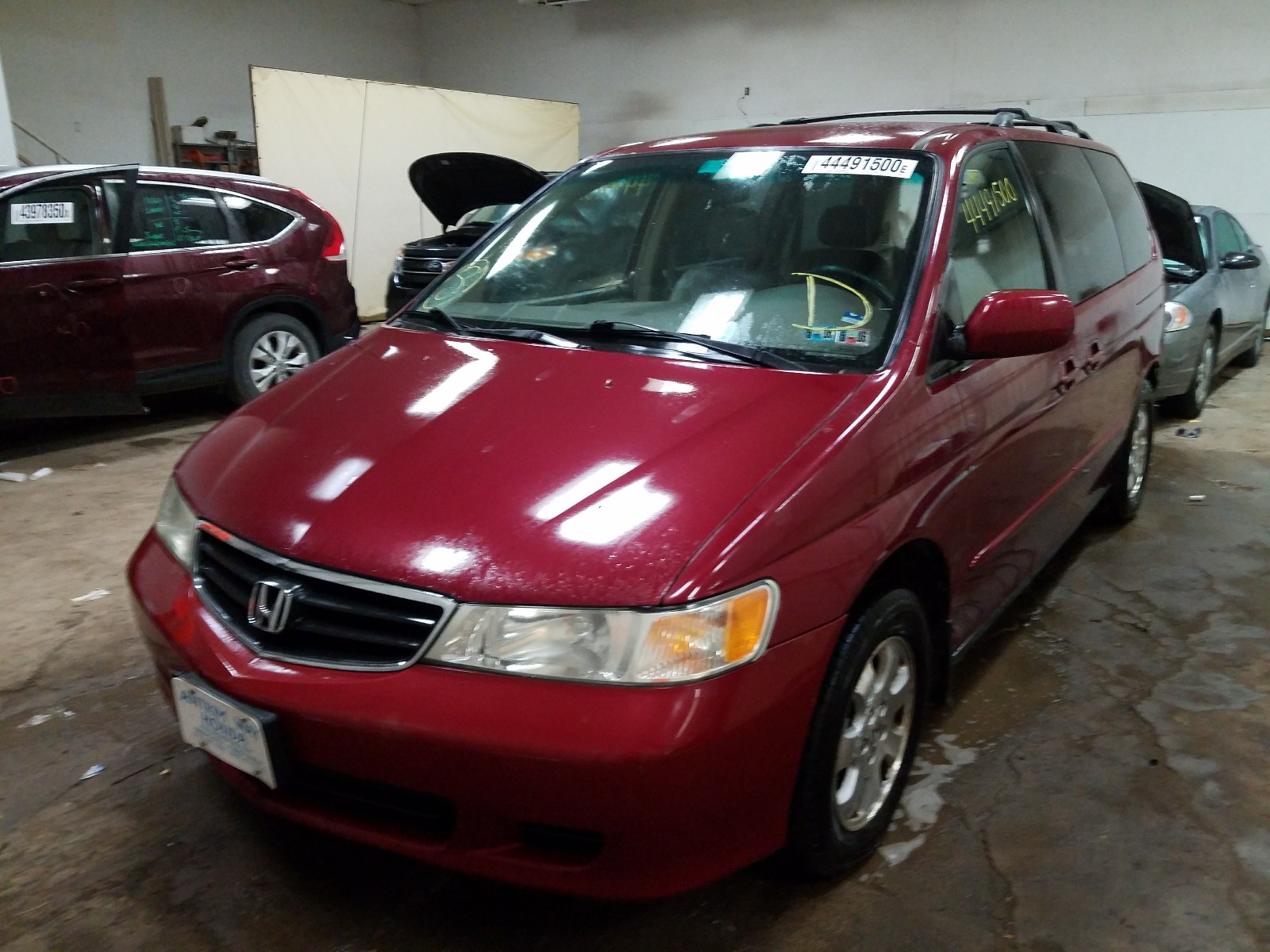 Photo 2 from auction – 2004 HONDA ODYSSEY EX with VIN 5FNRL18064B091484