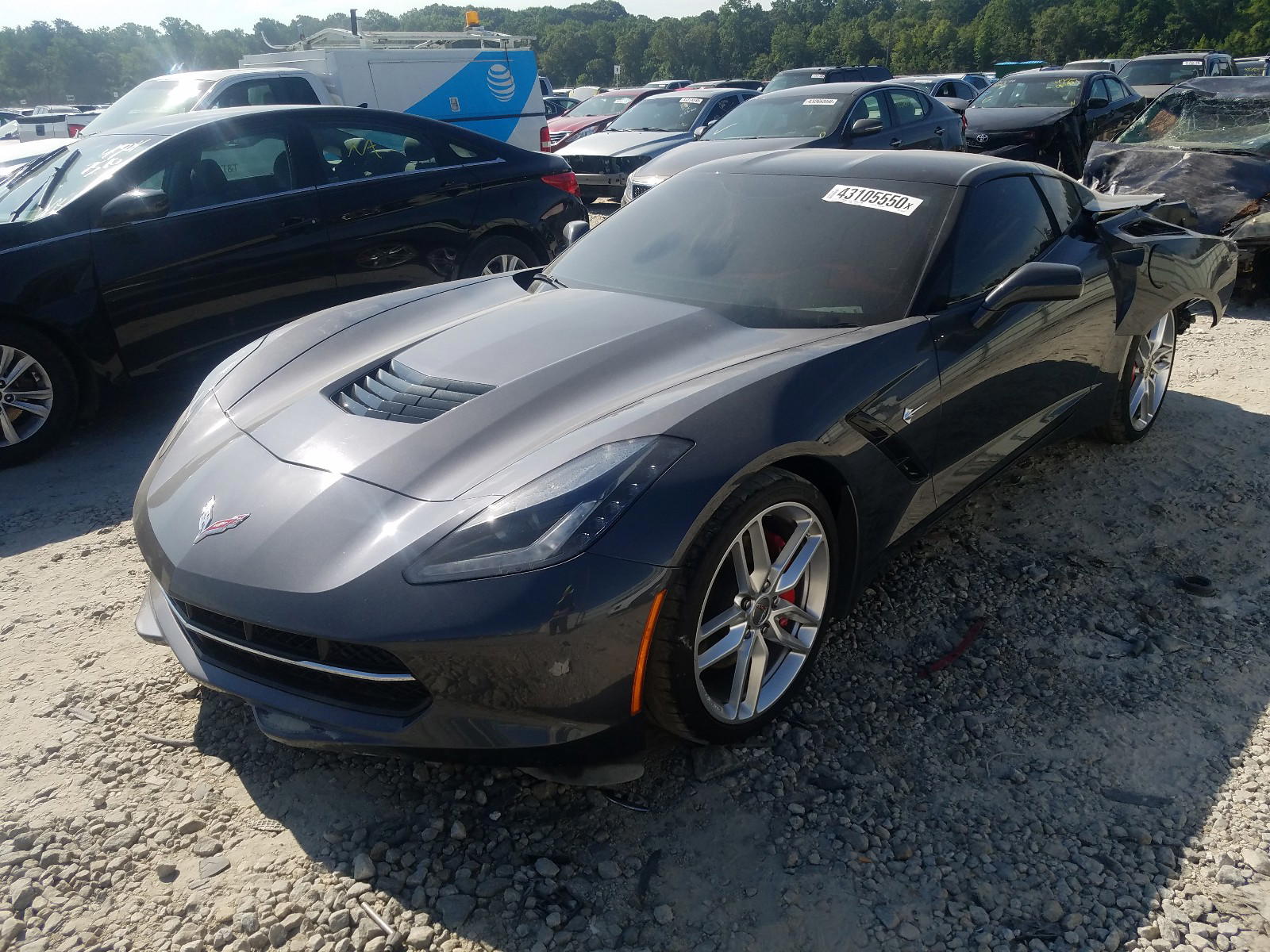 Photo 2 from auction – 2014 CHEVROLET CORVETTE S with VIN 1G1YB2D79E5109723