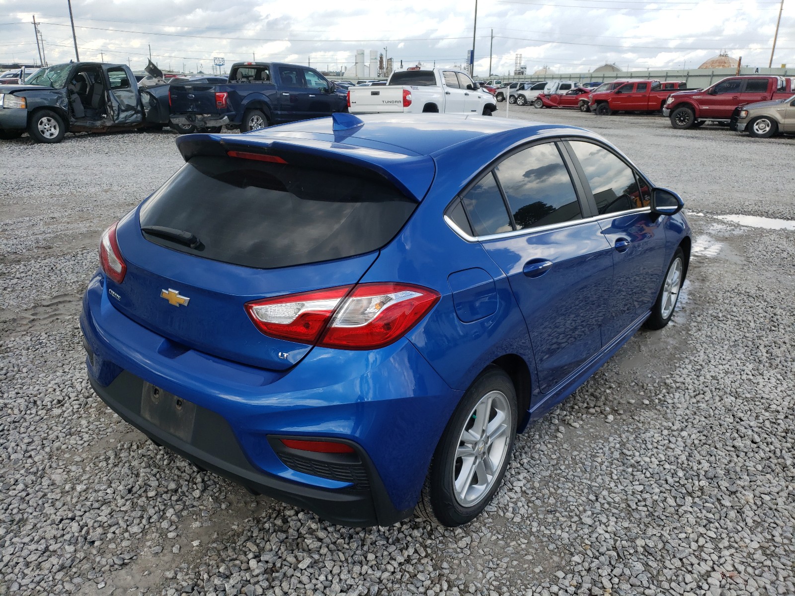 Photo 4 from auction – 2017 CHEVROLET CRUZE LT with VIN 3G1BE6SM1HS505989