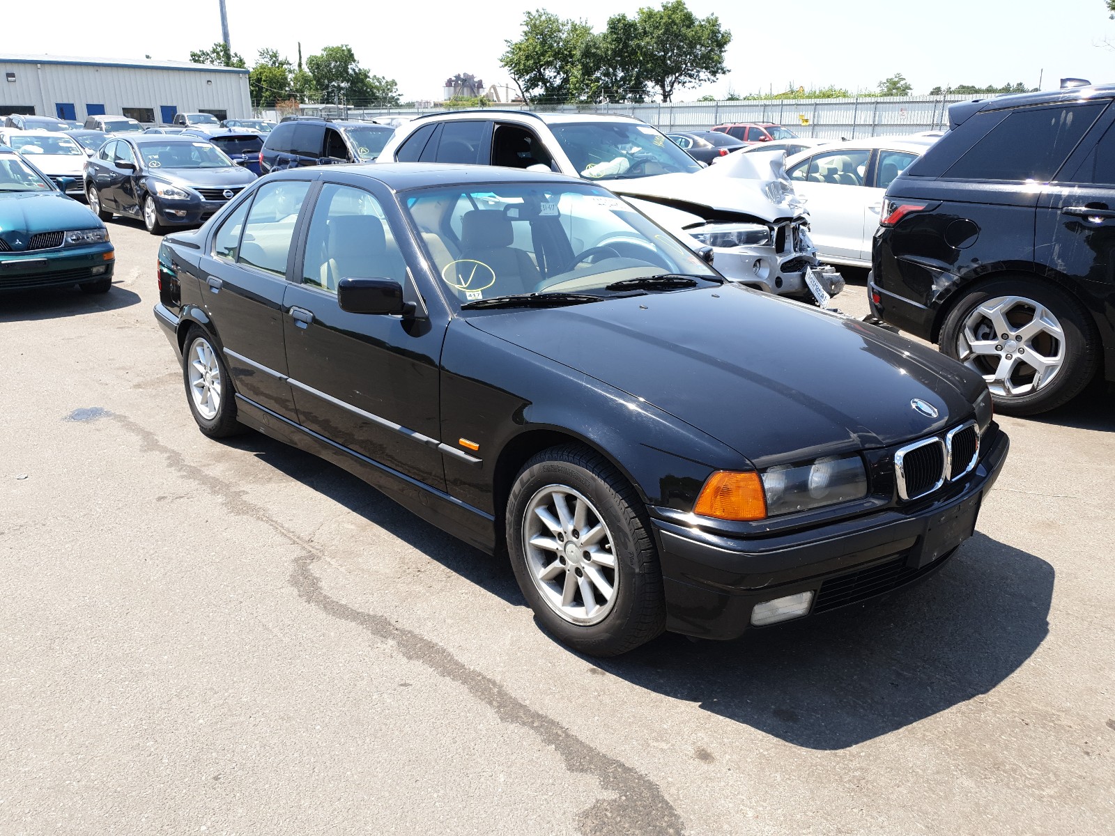 BMW 328 I AUTO 1997 with VIN WBACD4324VAV50614 - Photo from auction