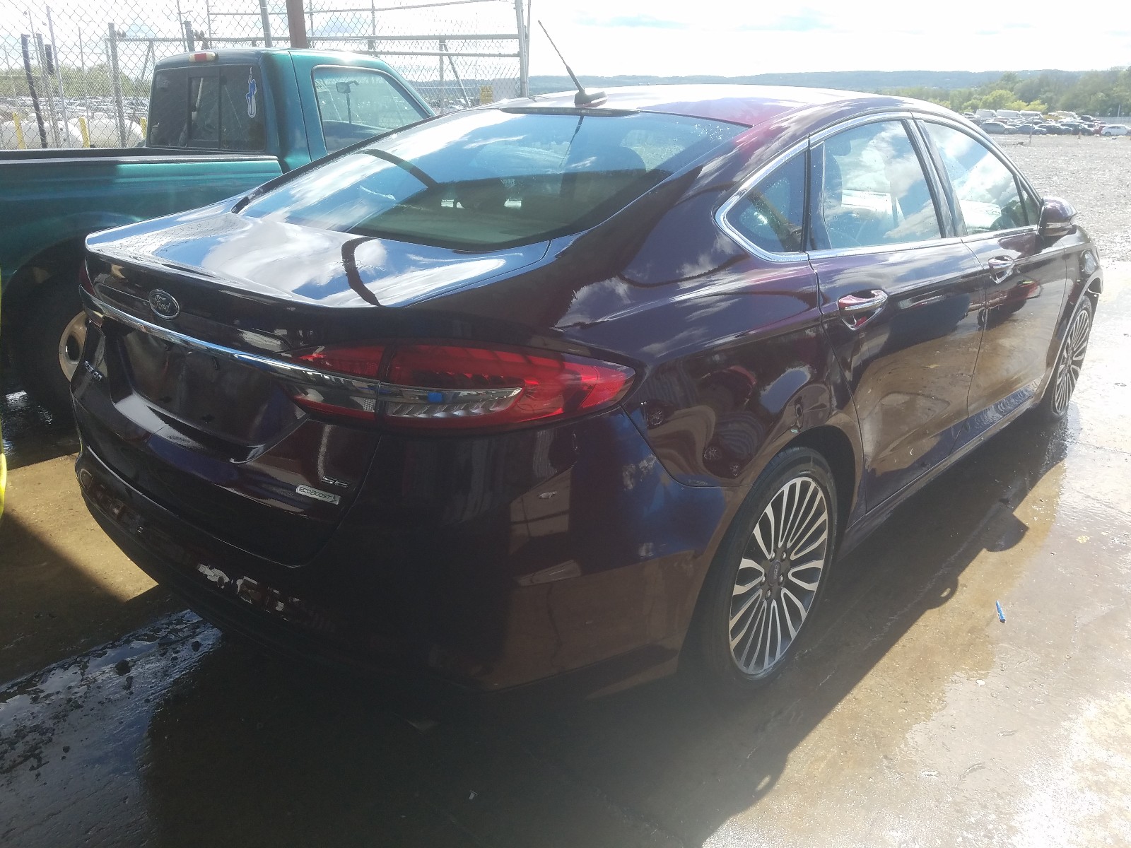 Photo 4 from auction – 2017 FORD FUSION SE with VIN 3FA6P0HD6HR243536