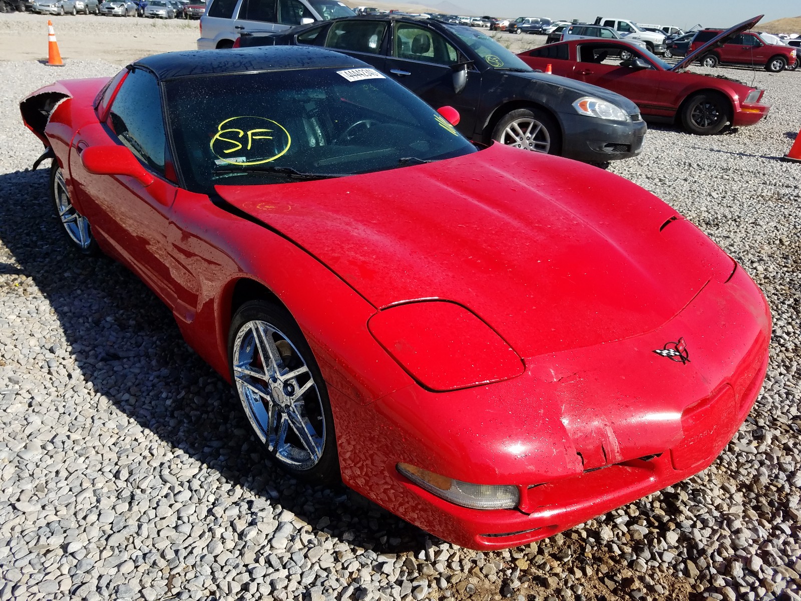 CHEVROLET CORVETTE 2000 with VIN 1G1YY22G8Y5112926 - Photo from auction