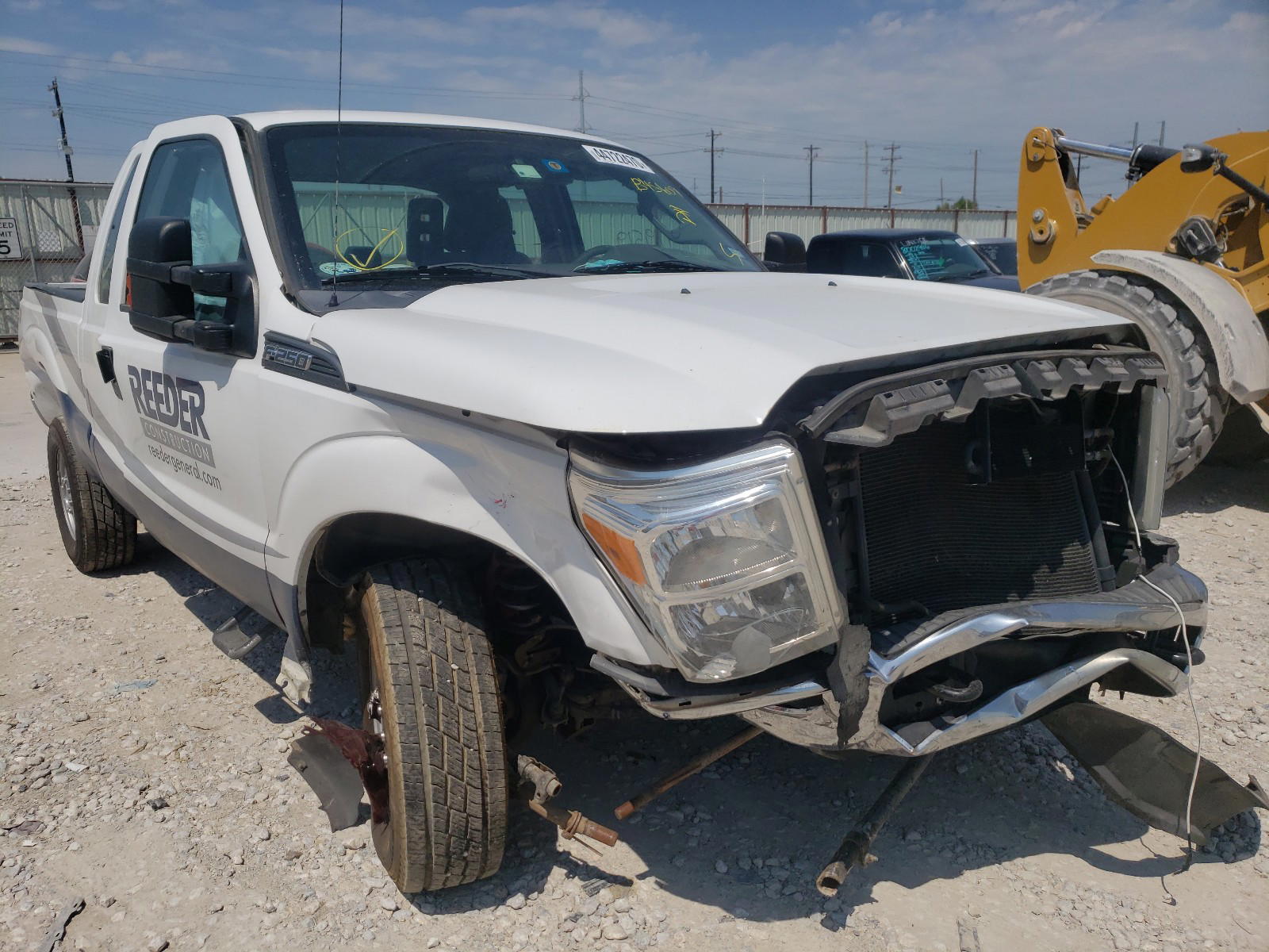 FORD F250 SUPER 2014 with VIN 1FT7X2B66EEB45609 - Photo from auction