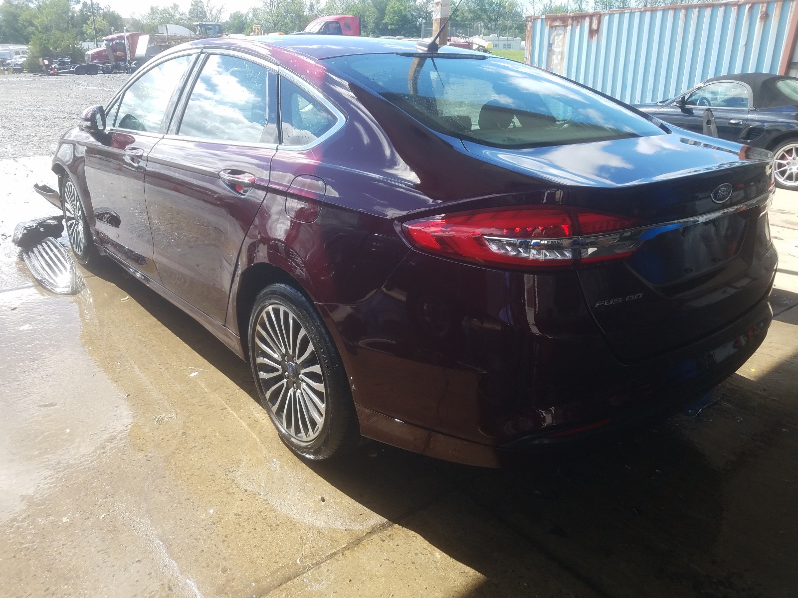 Photo 3 from auction – 2017 FORD FUSION SE with VIN 3FA6P0HD6HR243536