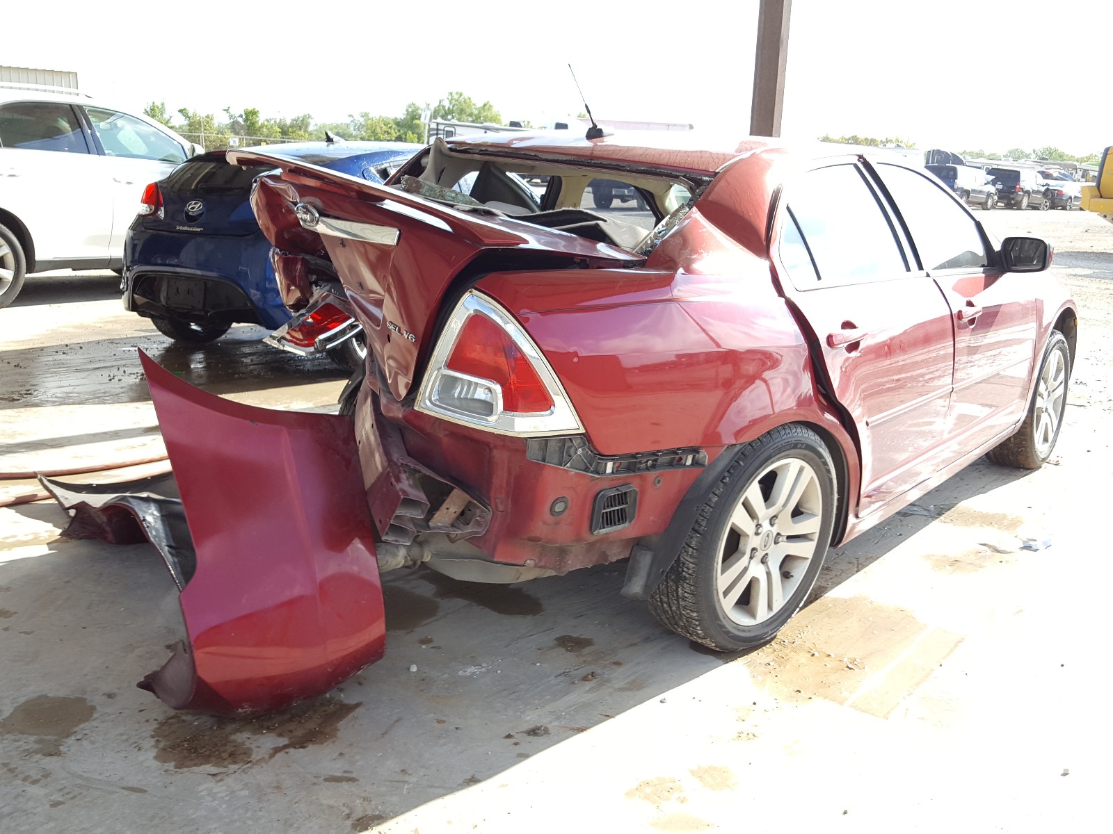 Photo 4 from auction – 2008 FORD FUSION SEL with VIN 3FAHP08138R200450