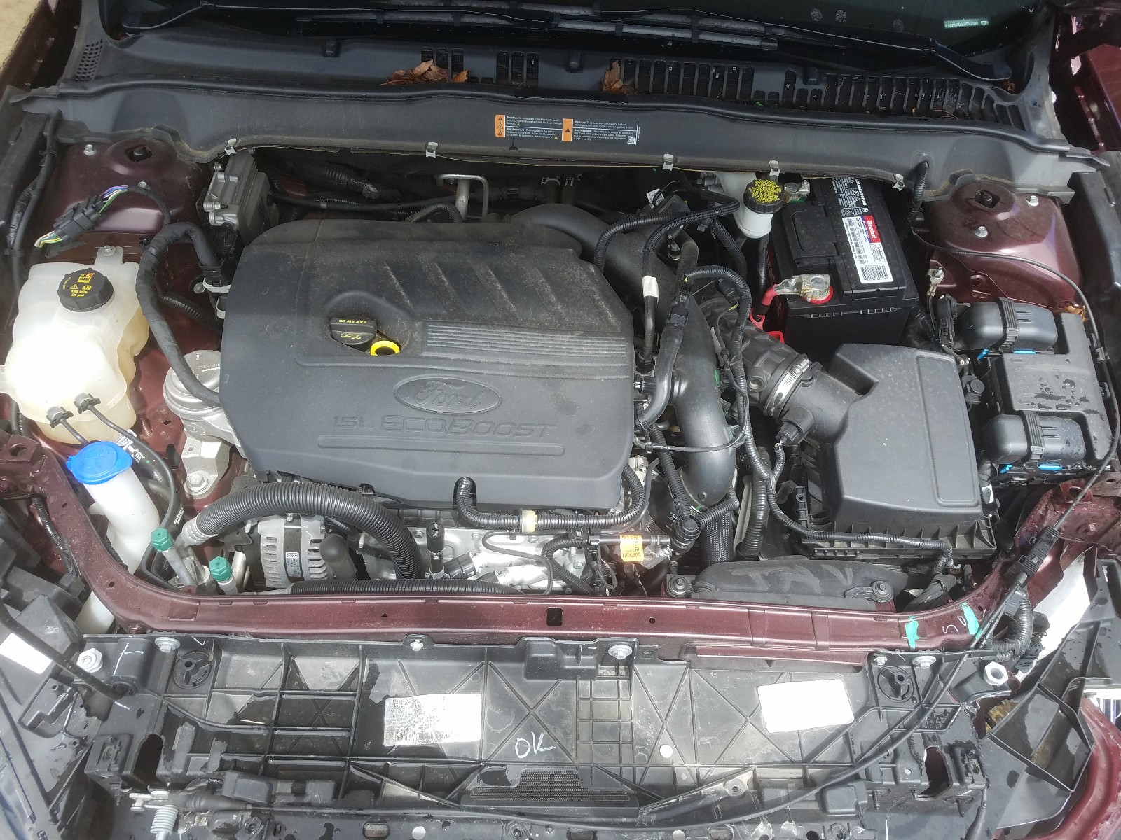 Photo 7 from auction – 2017 FORD FUSION SE with VIN 3FA6P0HD6HR243536