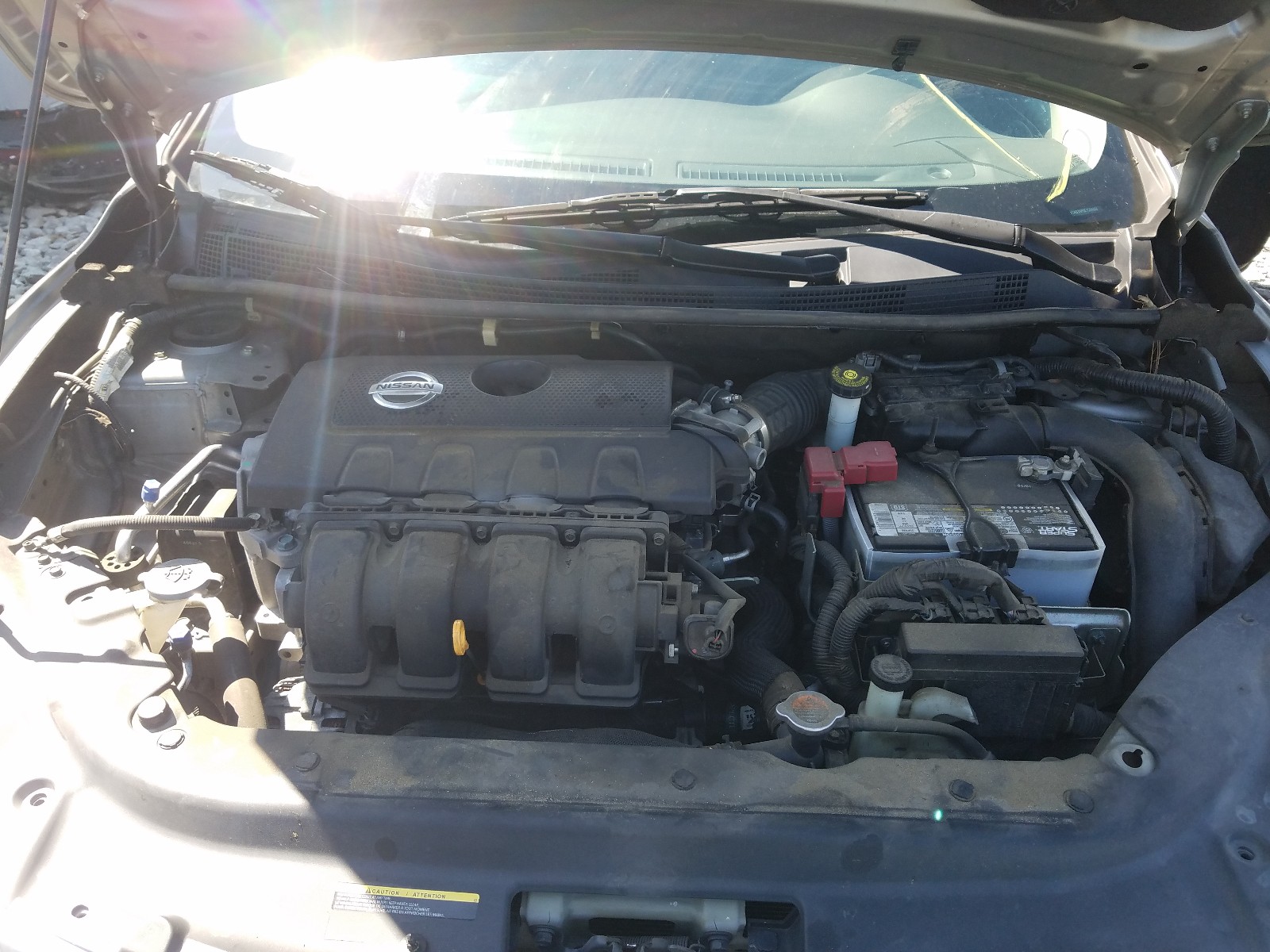 Photo 7 from auction – 2014 NISSAN SENTRA S with VIN 3N1AB7AP0EY294308