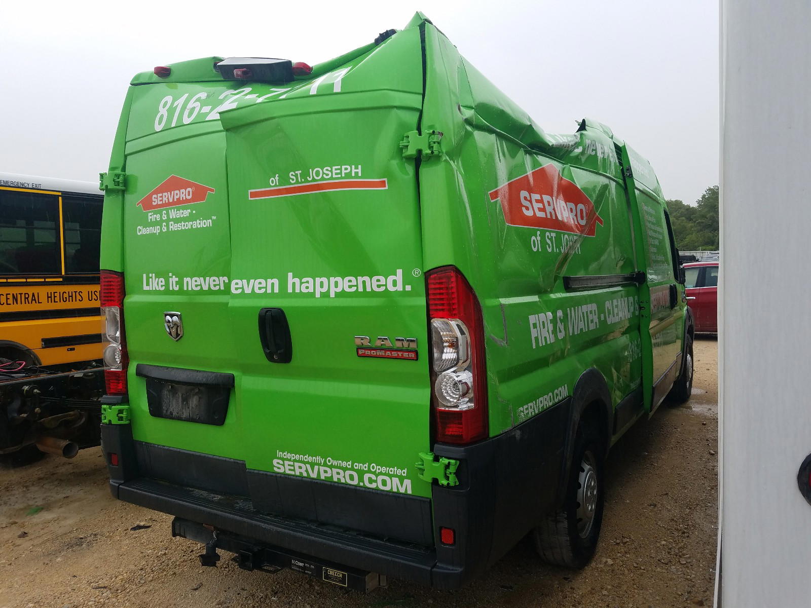 Photo 4 from auction – 2016 RAM PROMASTER with VIN 3C6URVJG1GE105879