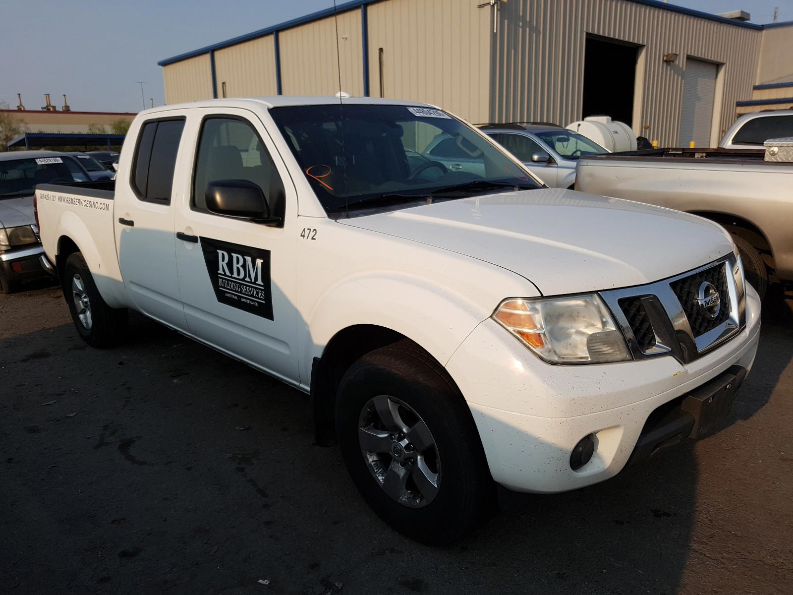 NISSAN FRONTIER S 2012 with VIN 1N6AD0FV3CC414725 - Photo from auction