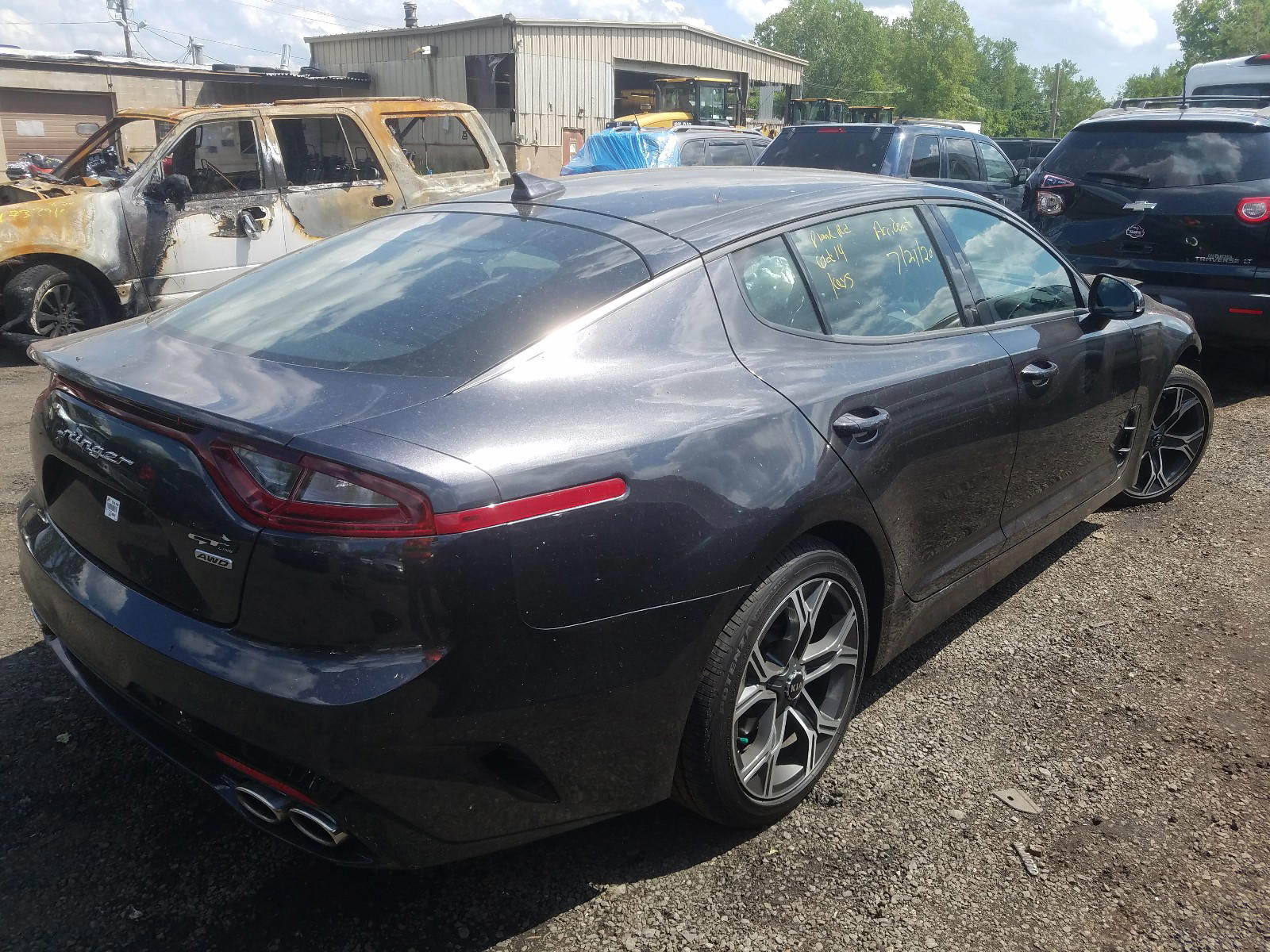 Photo 4 from auction – 2020 KIA STINGER with VIN KNAE15LA0L6080404