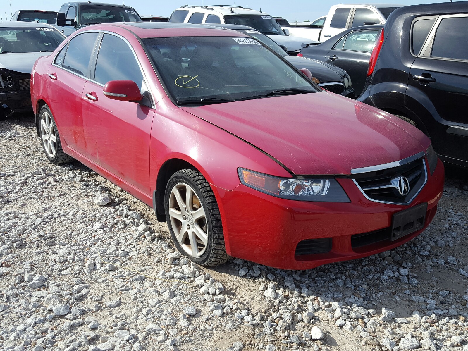 ACURA TSX 2005 with VIN JH4CL96885C021043 - Photo from auction