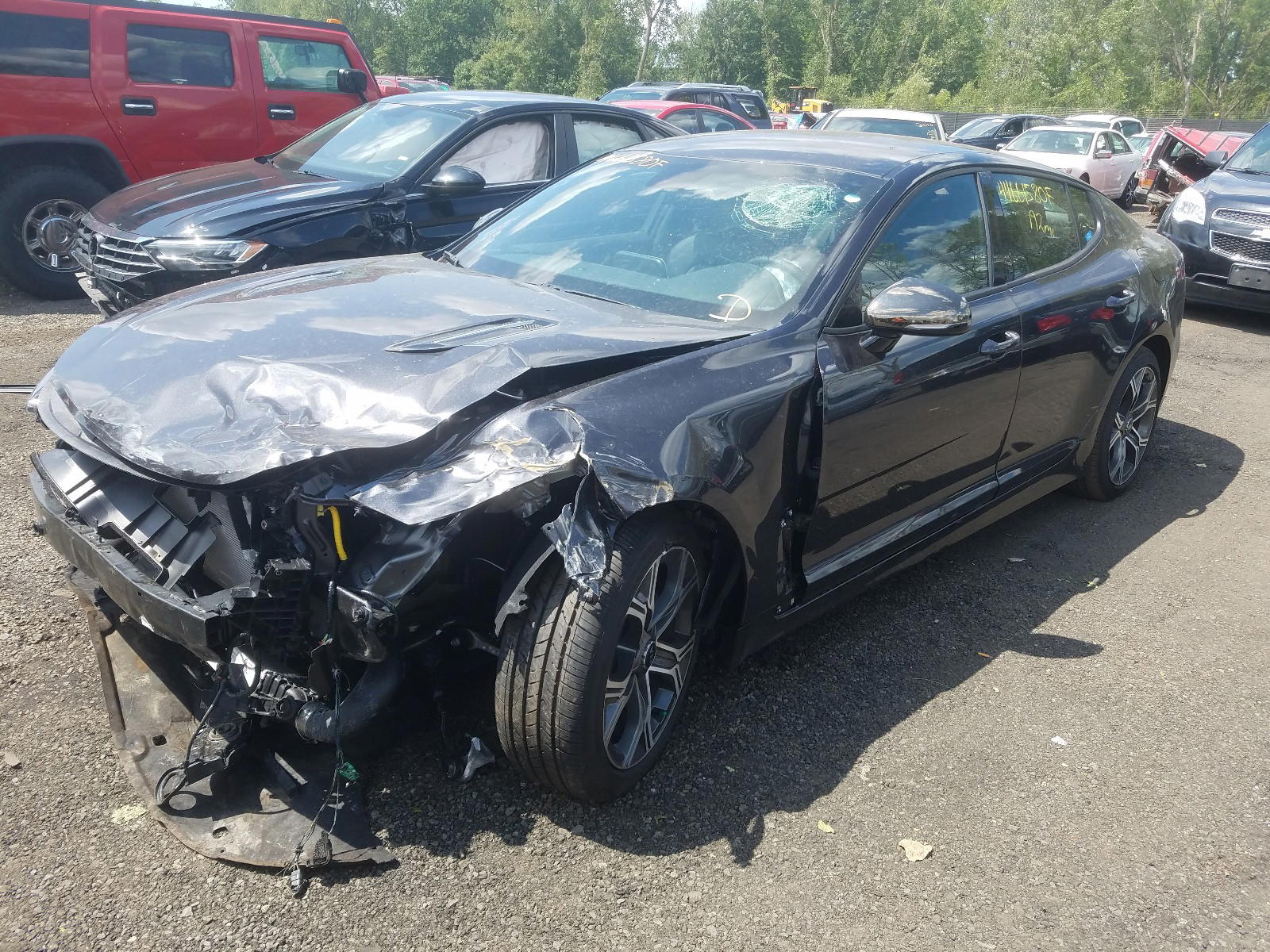 Photo 2 from auction – 2020 KIA STINGER with VIN KNAE15LA0L6080404