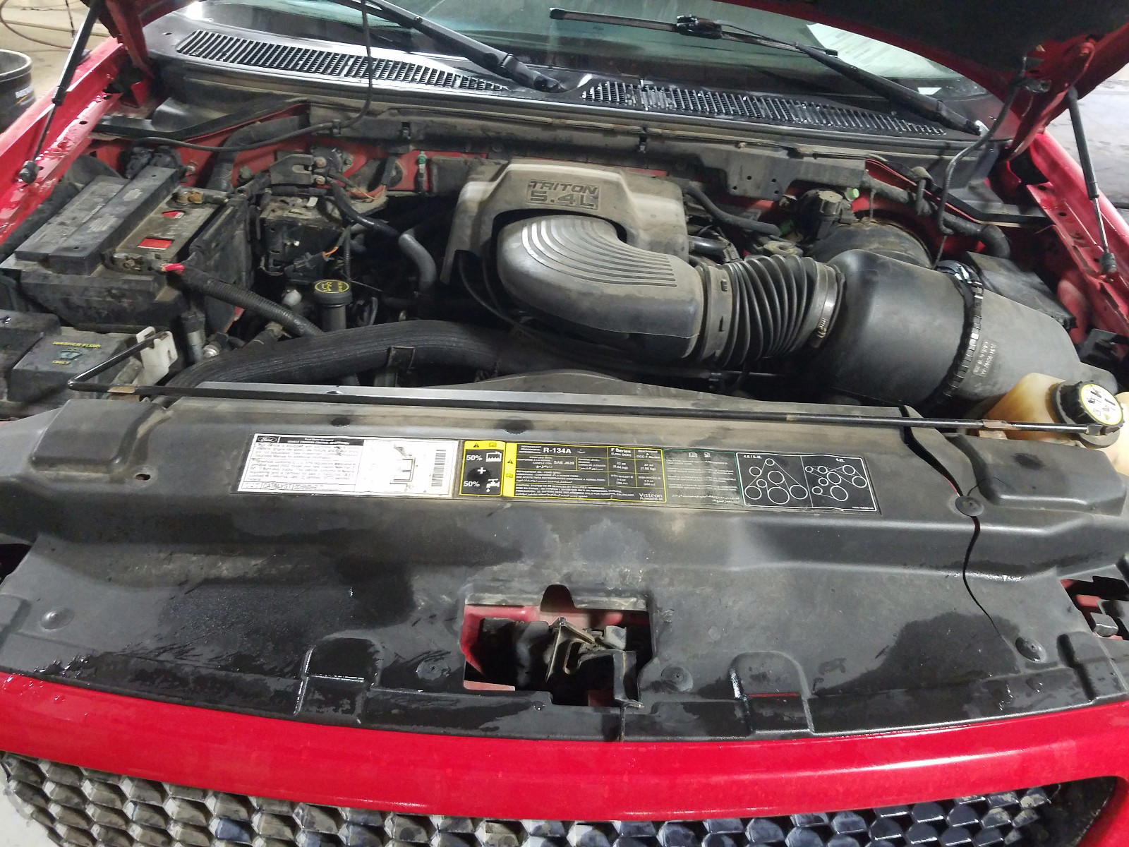 Photo 7 from auction – 2002 FORD F150 SUPER with VIN 1FTRW08L72KD39012