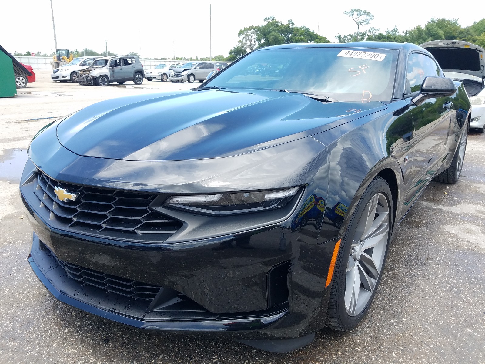 Photo 2 from auction – 2019 CHEVROLET CAMARO LS with VIN 1G1FB1RX4K0159058