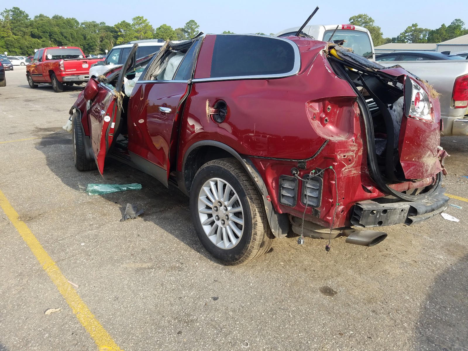 Photo 3 from auction – 2010 BUICK ENCLAVE CX with VIN 5GALVBED4AJ243572