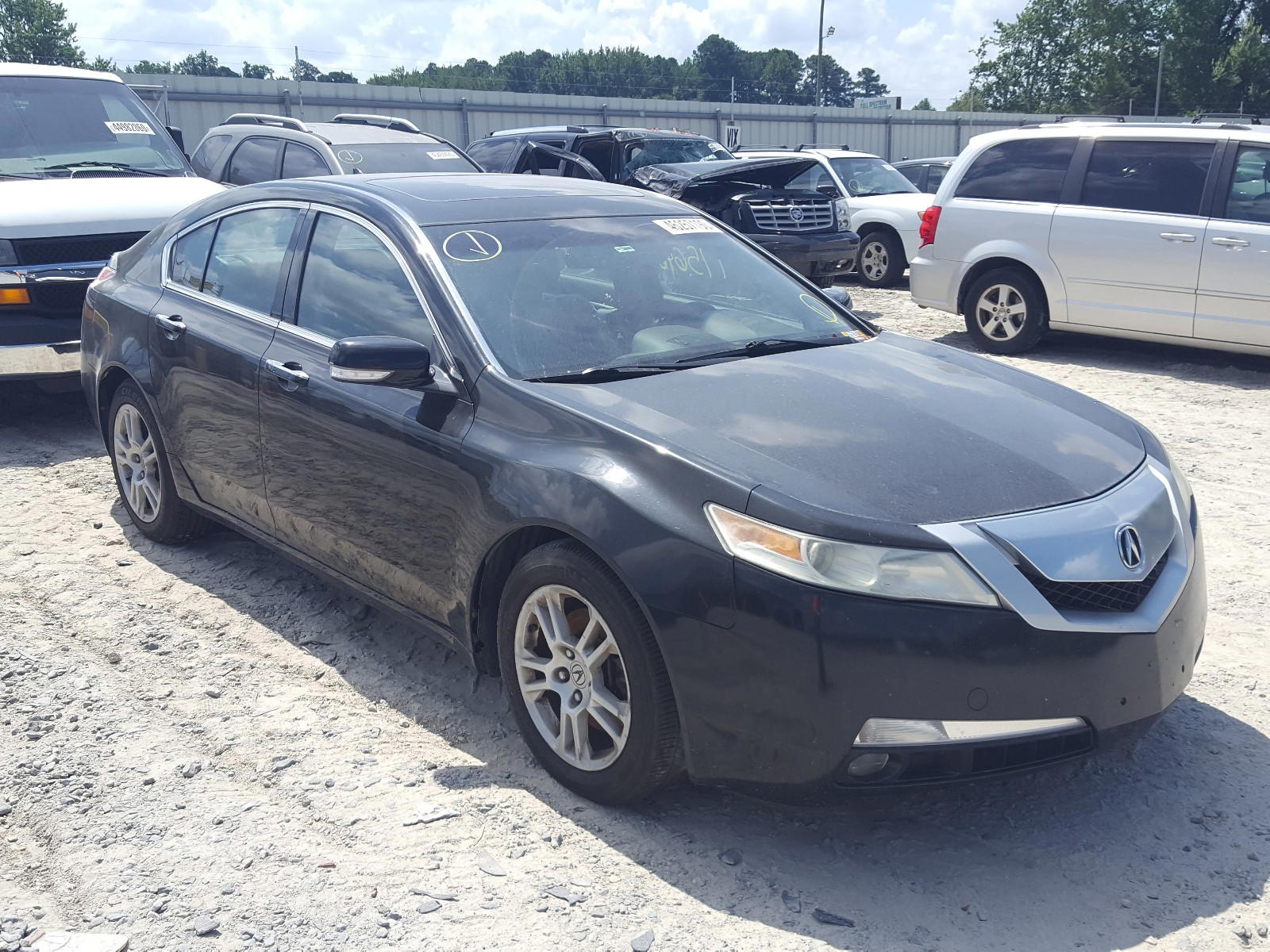 ACURA TL 2010 with VIN 19UUA8F52AA000482 - Photo from auction