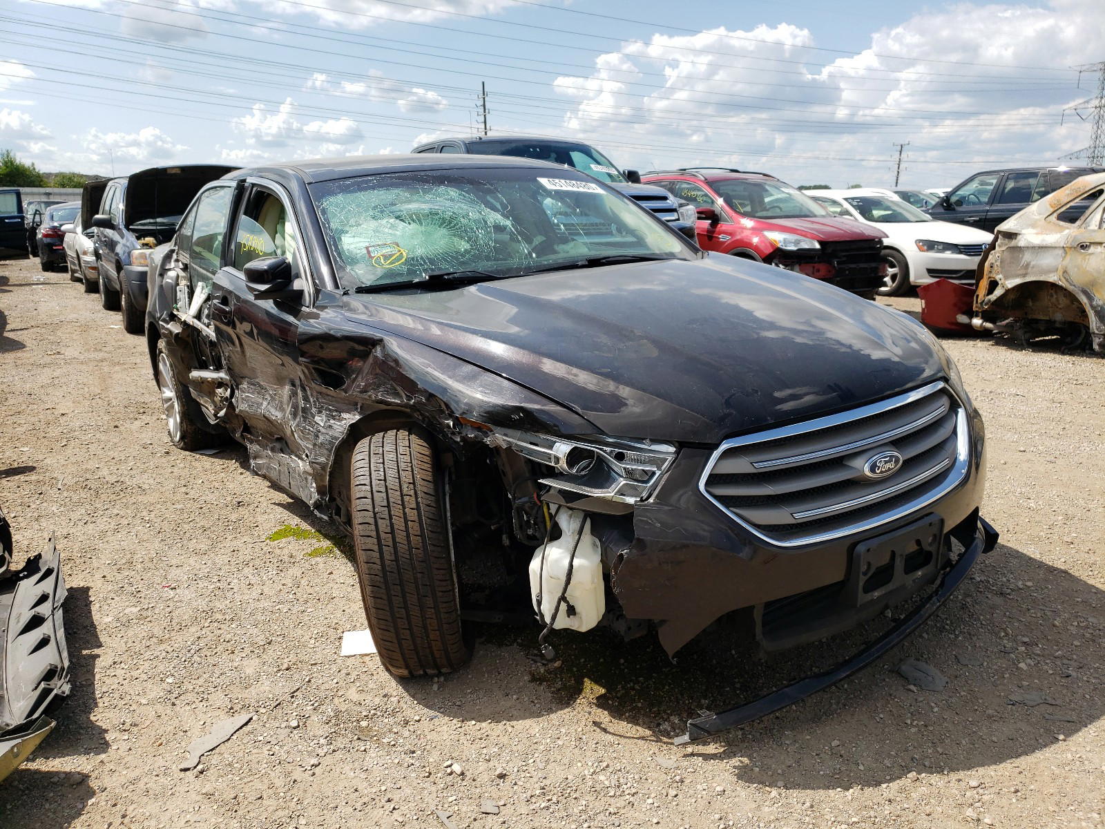 FORD TAURUS SEL 2013 with VIN 1FAHP2E86DG144230 - Photo from auction