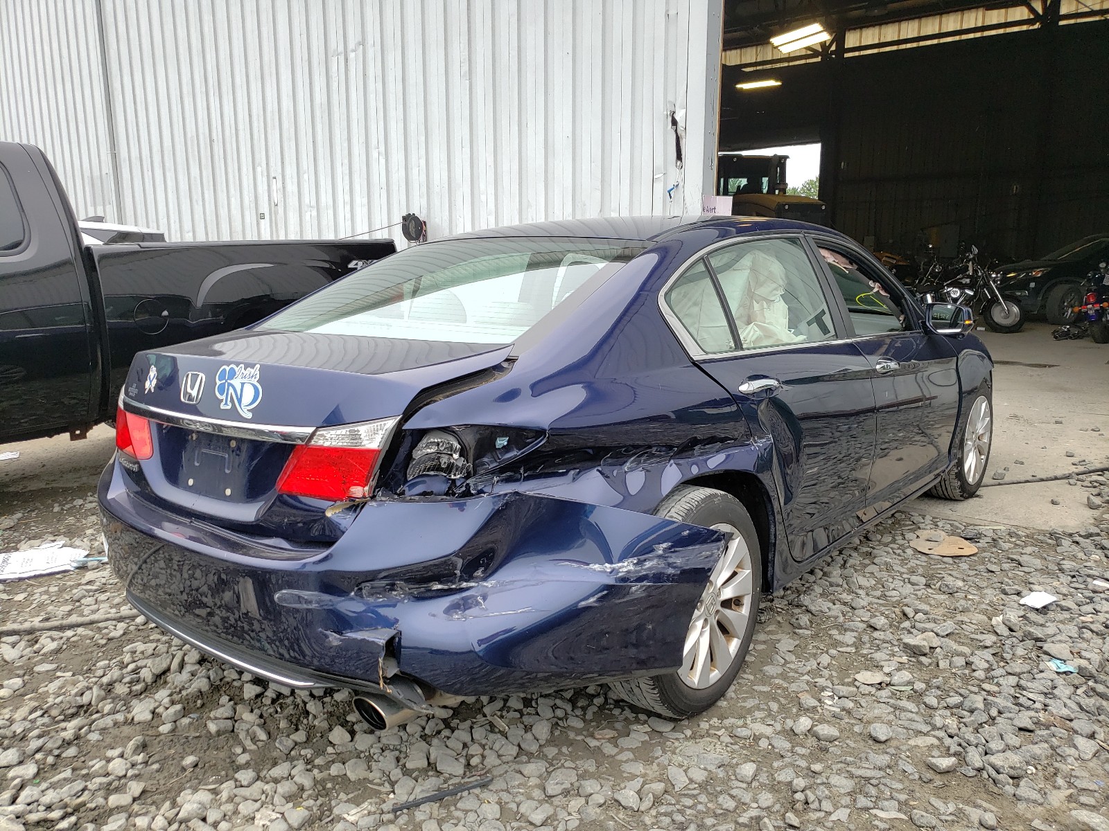 Photo 4 from auction – 2013 HONDA ACCORD EX with VIN 1HGCR2F7XDA148029