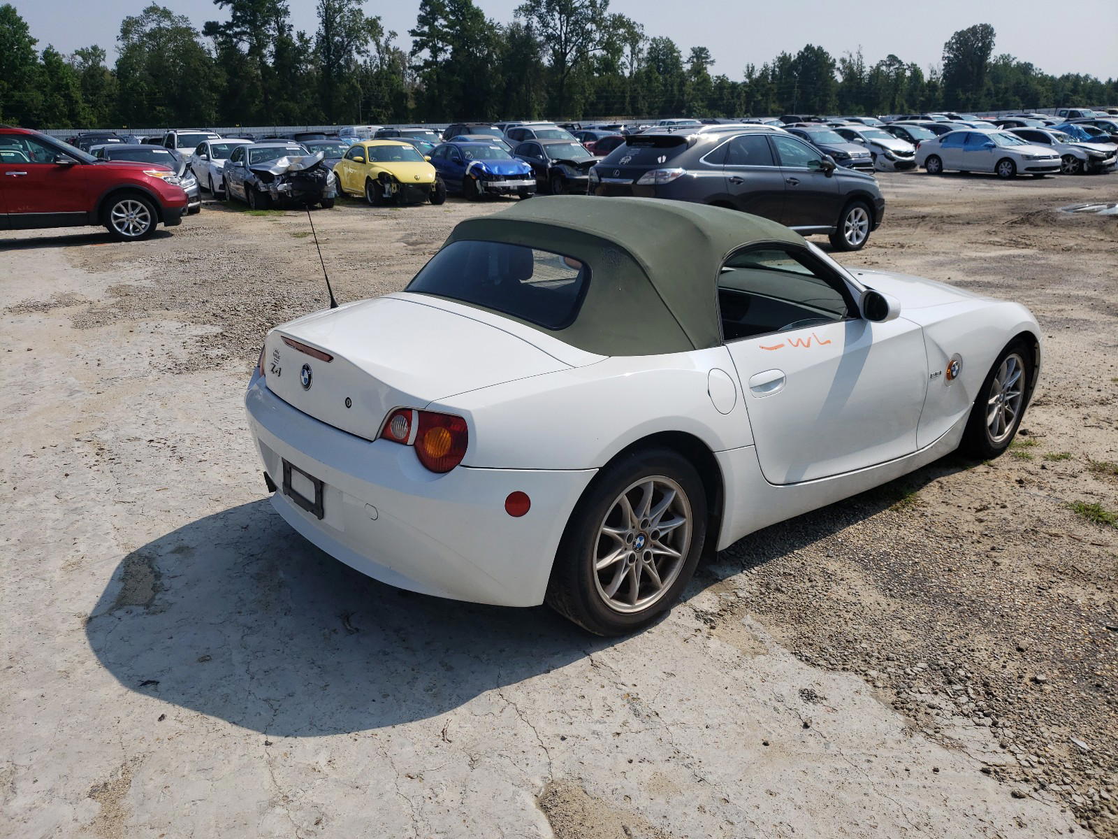 Photo 4 from auction – 2003 BMW Z4 2.5 with VIN 4USBT33423LS46352