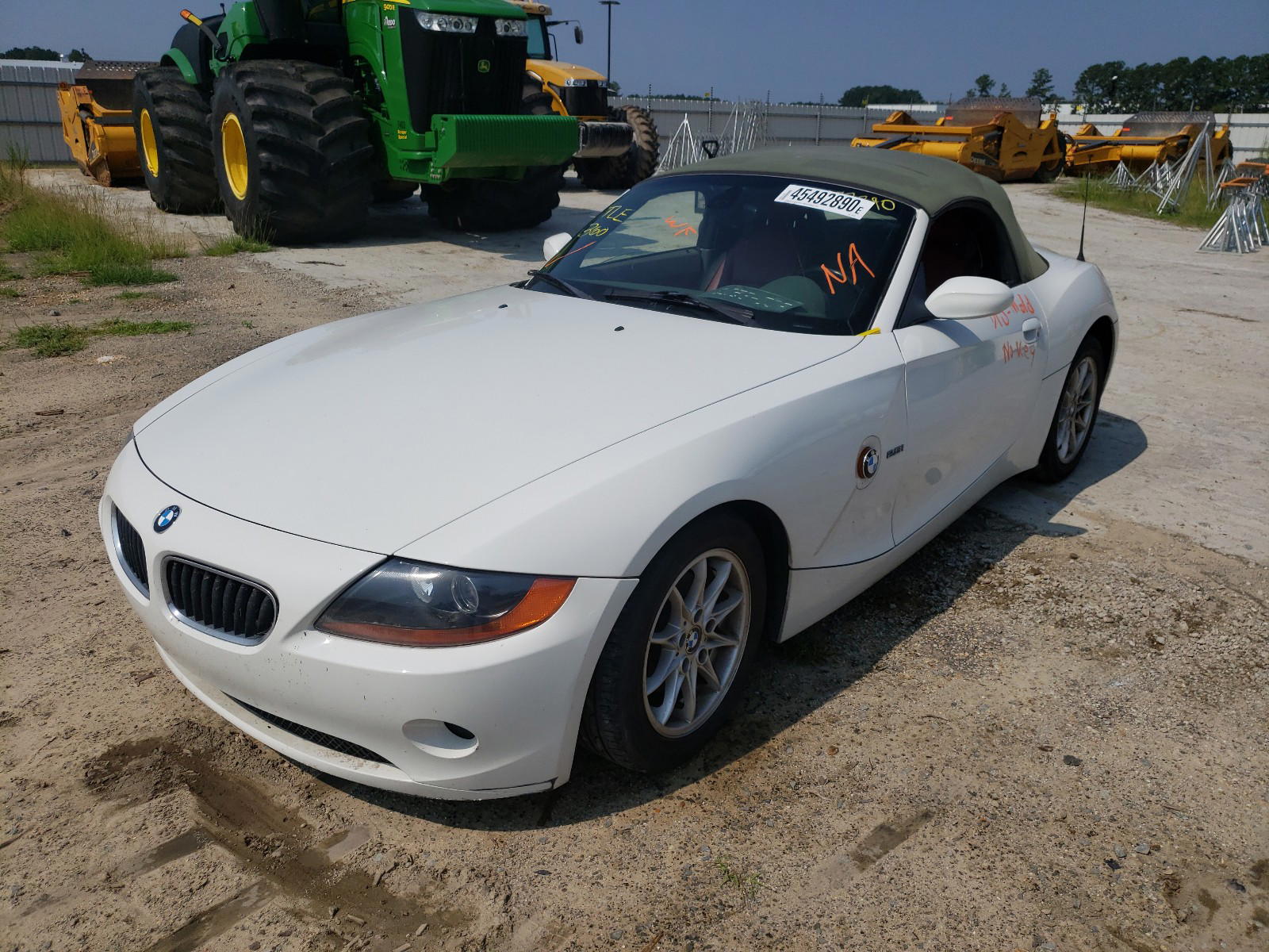 Photo 2 from auction – 2003 BMW Z4 2.5 with VIN 4USBT33423LS46352