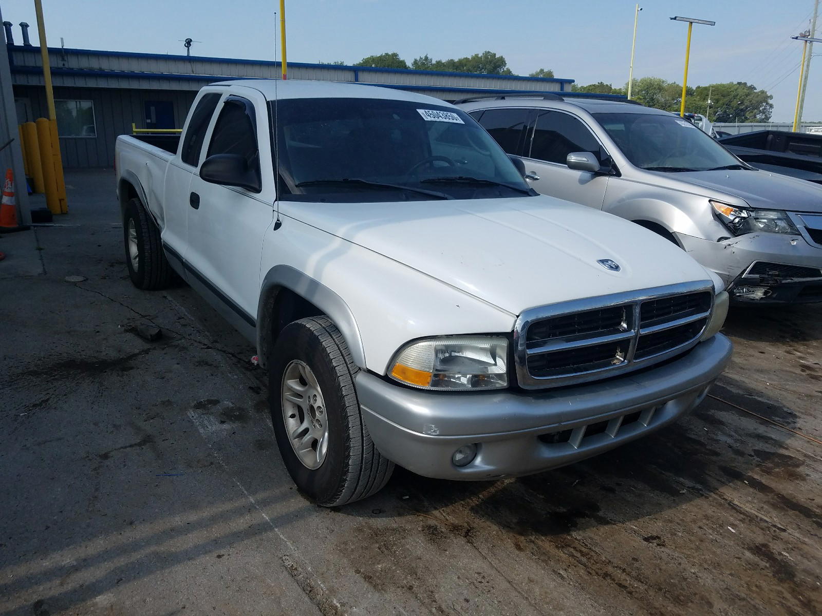 DODGE DAKOTA SLT 2004 with VIN 1D7GL42N44S735070 - Photo from auction