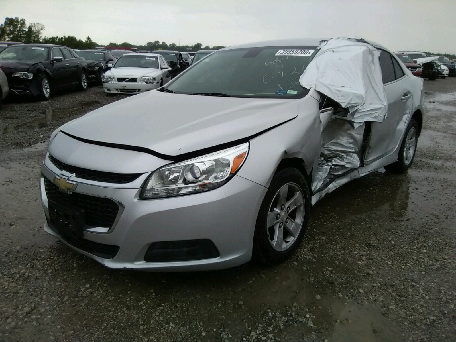 Photo 2 from auction – 2016 CHEVROLET MALIBU LIM with VIN 1G11C5SA0GU156341