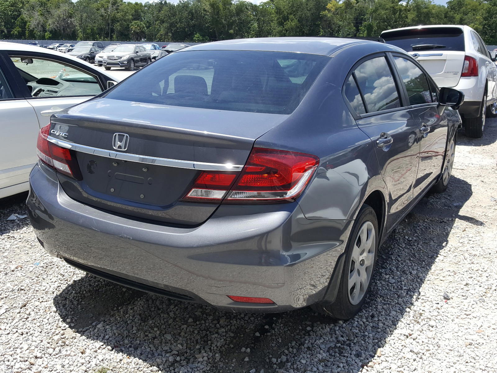 Photo 4 from auction – 2014 HONDA CIVIC EX with VIN 19XFB2F89EE005418