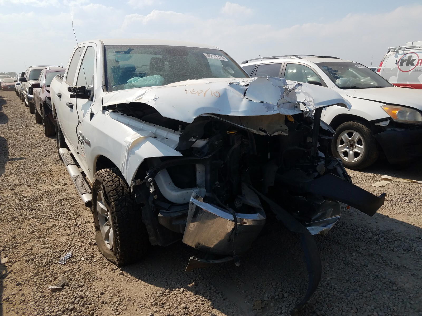 RAM 1500 ST 2016 with VIN 1C6RR7KT0GS212951 - Photo from auction