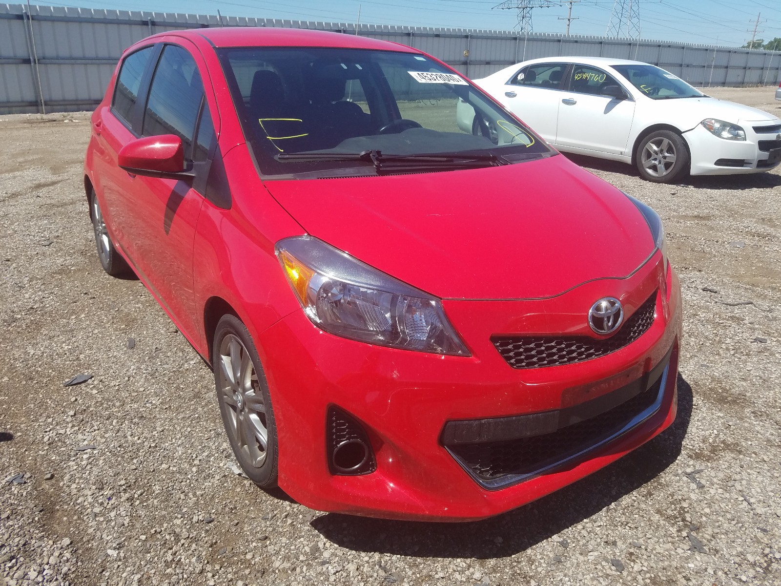 Photo 1 from auction – 2012 TOYOTA YARIS with VIN JTDKTUD39CD541122
