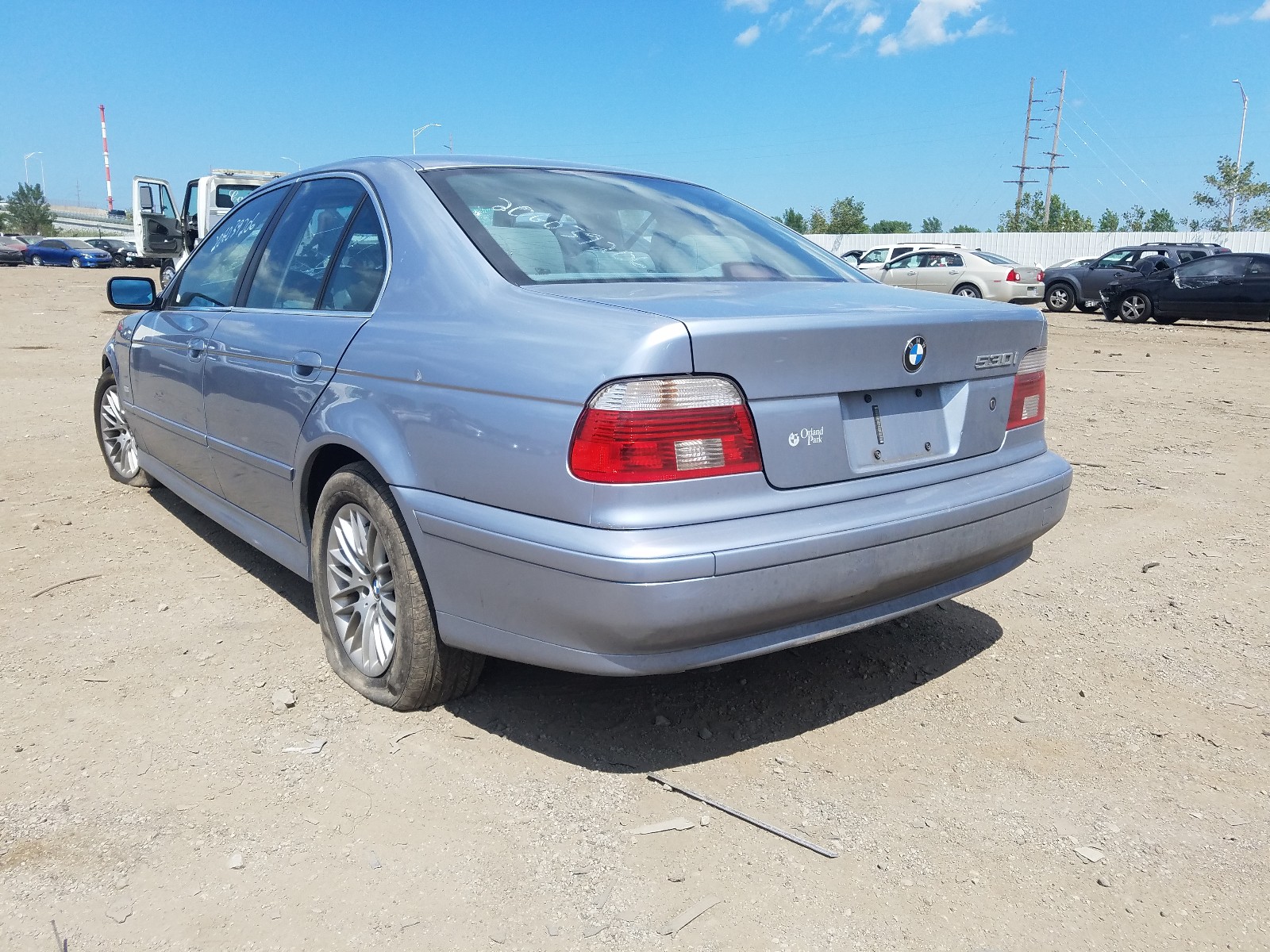 Photo 3 from auction – 2003 BMW 530 I AUTO with VIN WBADT634X3CK45088