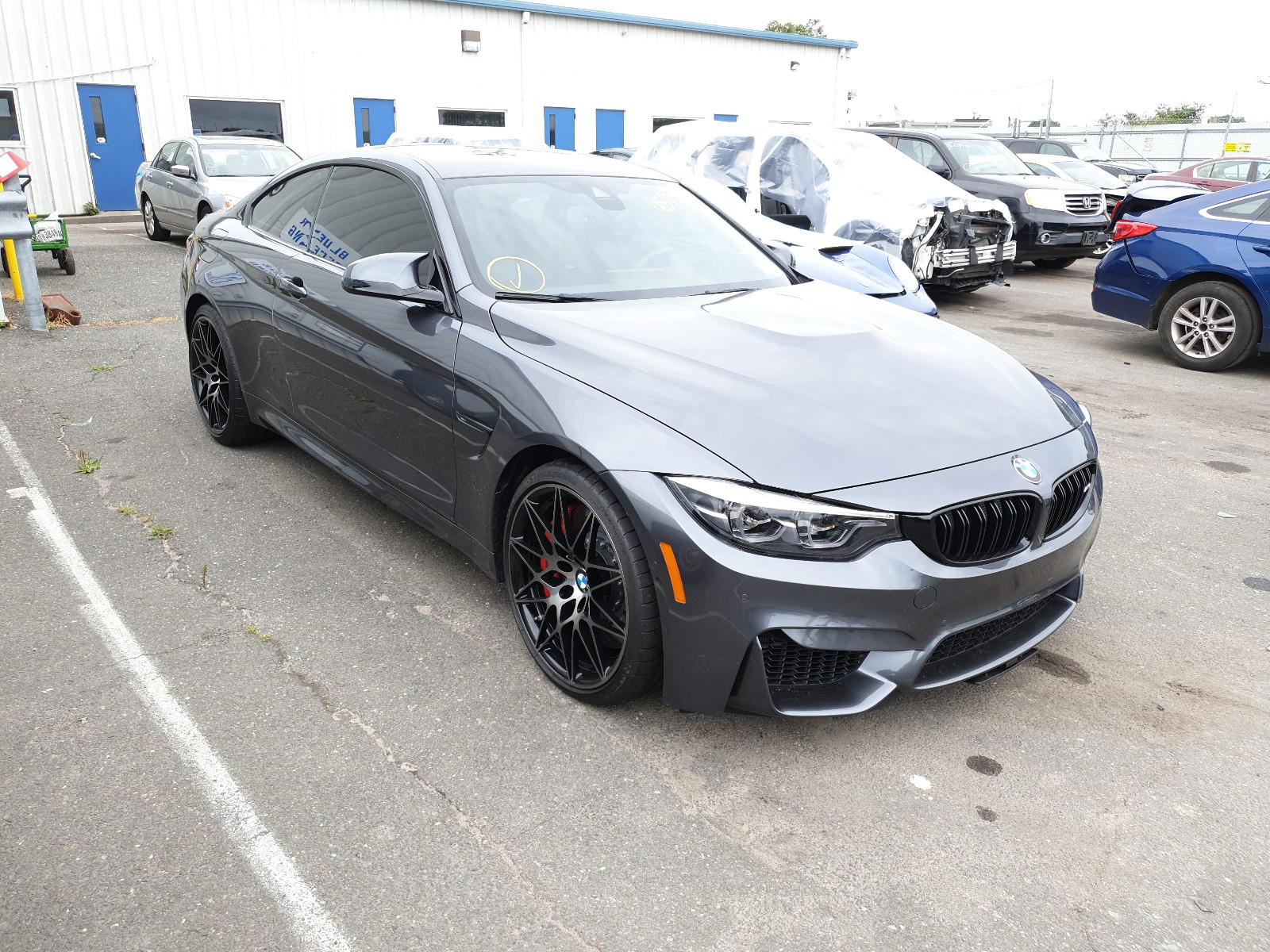 BMW M4 2020 with VIN WBS4Y9C0XLAH82974 - Photo from auction