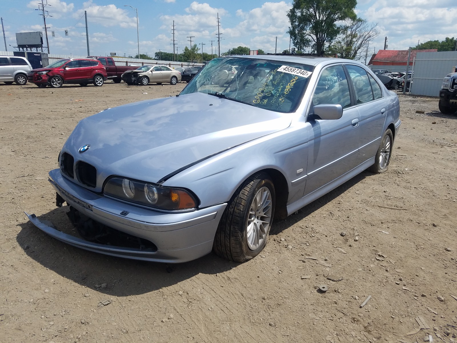 Photo 2 from auction – 2003 BMW 530 I AUTO with VIN WBADT634X3CK45088