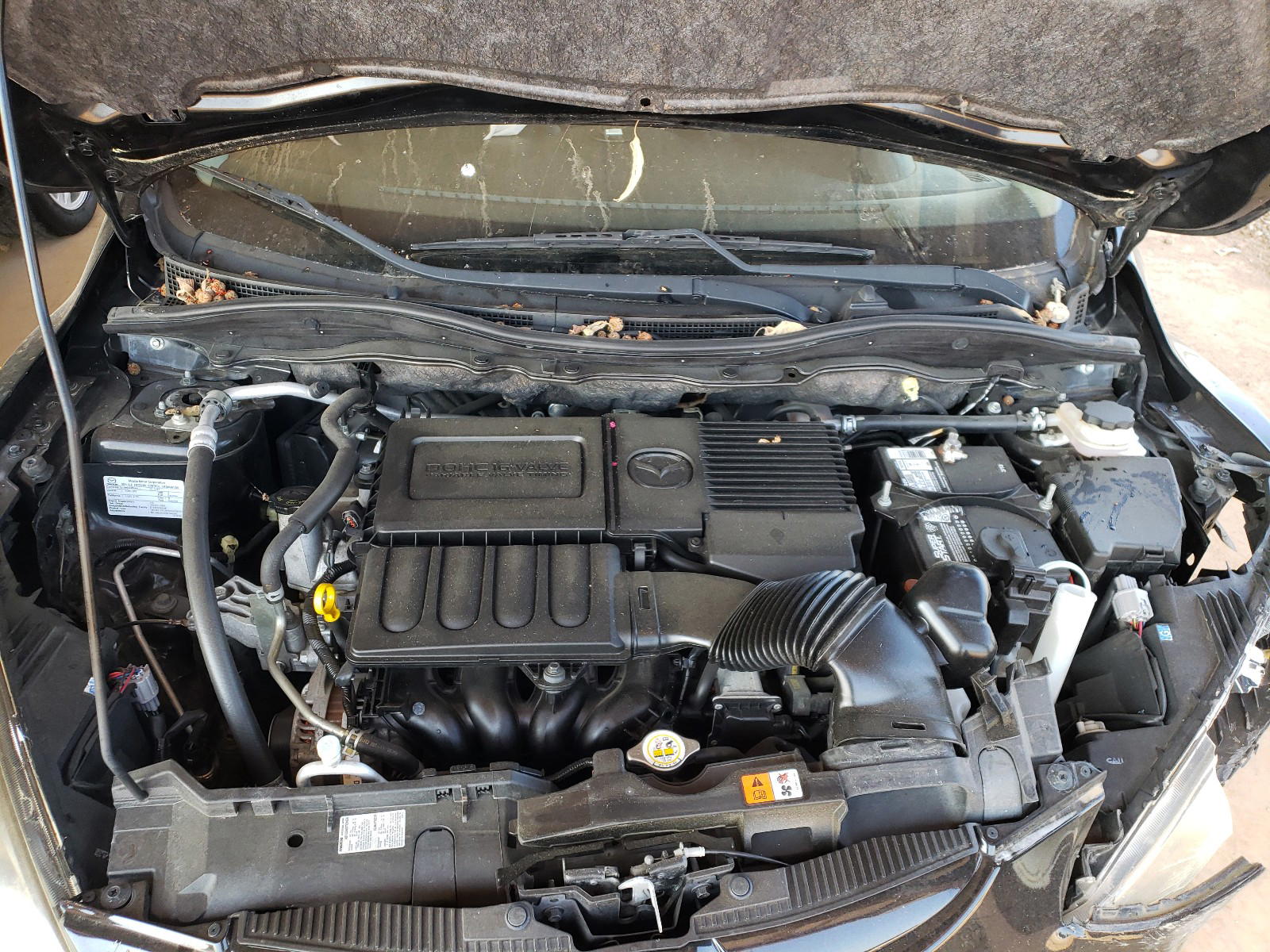 Photo 7 from auction – 2013 MAZDA MAZDA2 with VIN JM1DE1KZ3D0163557