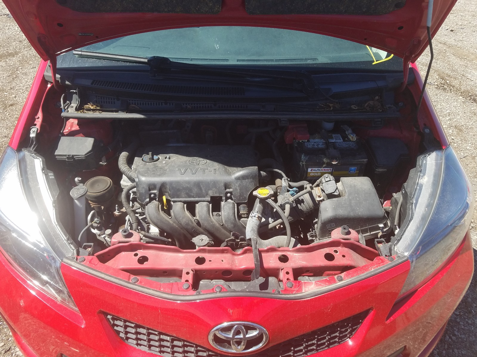 Photo 7 from auction – 2012 TOYOTA YARIS with VIN JTDKTUD39CD541122