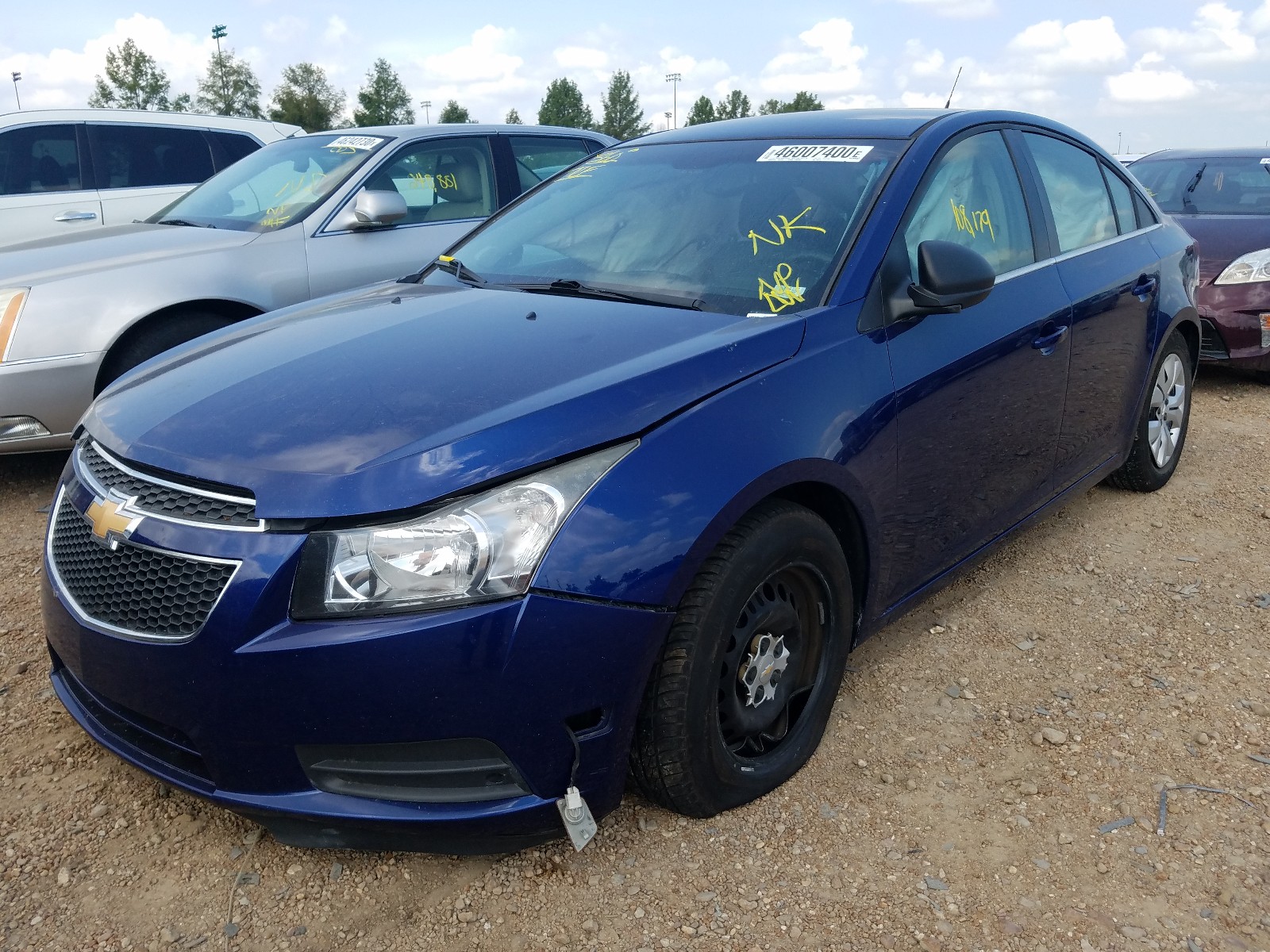 Photo 2 from auction – 2012 CHEVROLET CRUZE LS with VIN 1G1PC5SH7C7383123