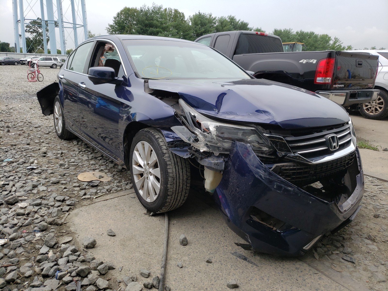 Photo 1 from auction – 2013 HONDA ACCORD EX with VIN 1HGCR2F7XDA148029