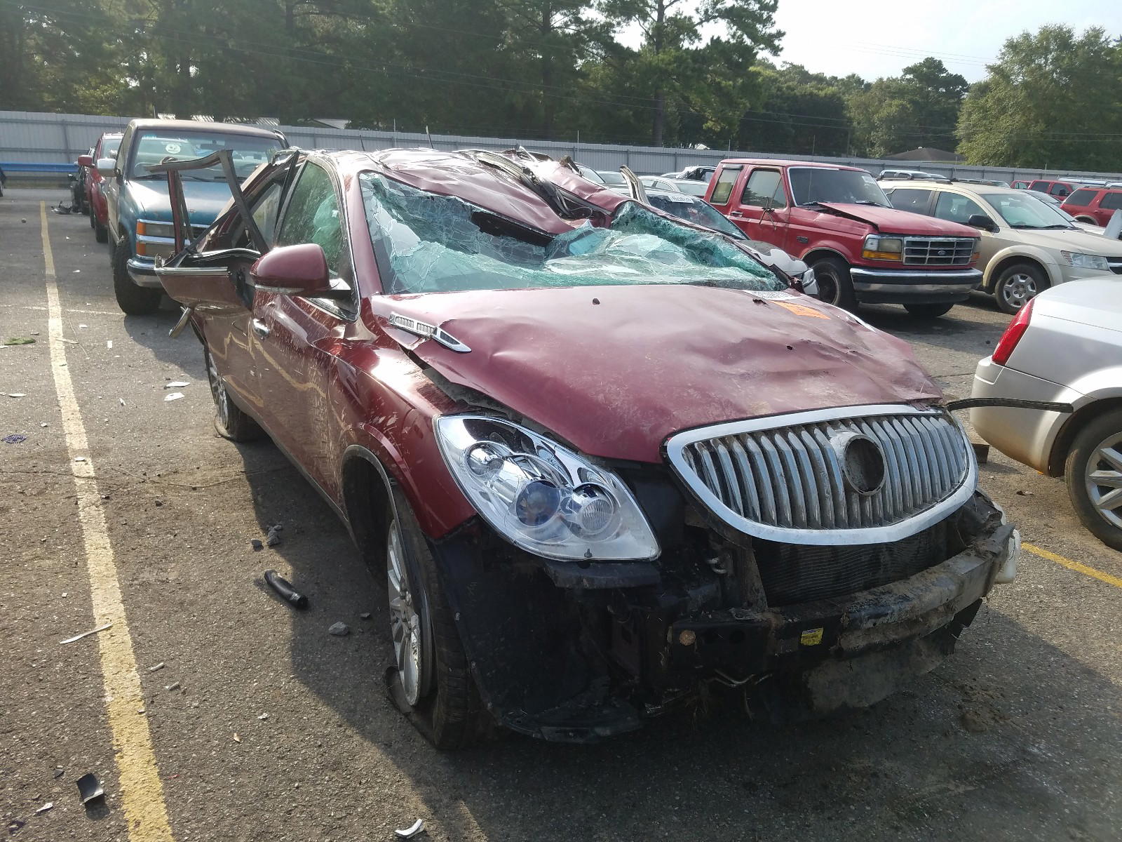 BUICK ENCLAVE CX 2010 with VIN 5GALVBED4AJ243572 - Photo from auction