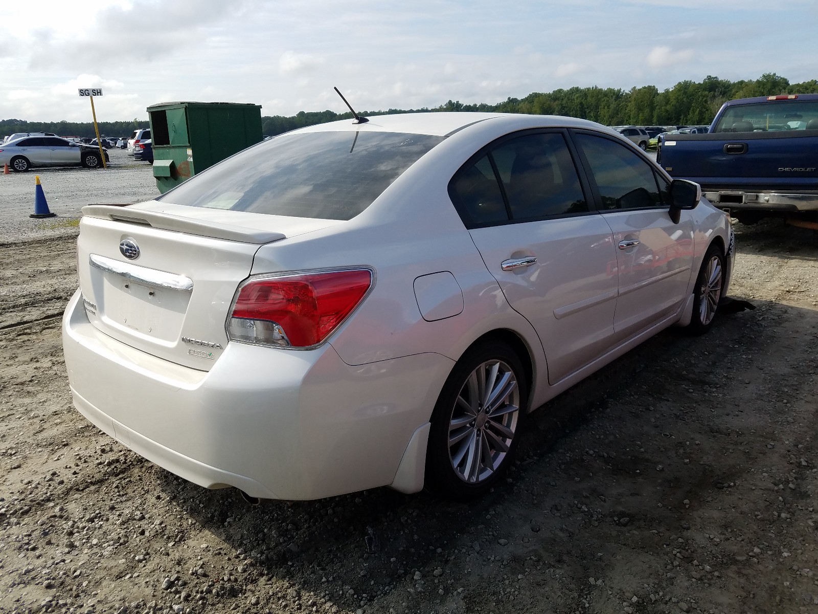 Photo 4 from auction – 2013 SUBARU IMPREZA LI with VIN JF1GJAH63DH018385