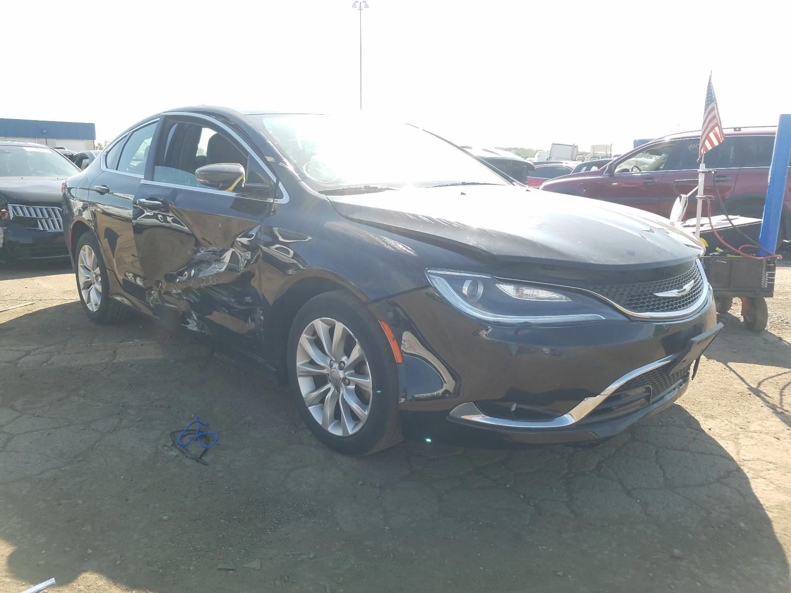 CHRYSLER 200 C 2015 with VIN 1C3CCCCB4FN759964 - Photo from auction