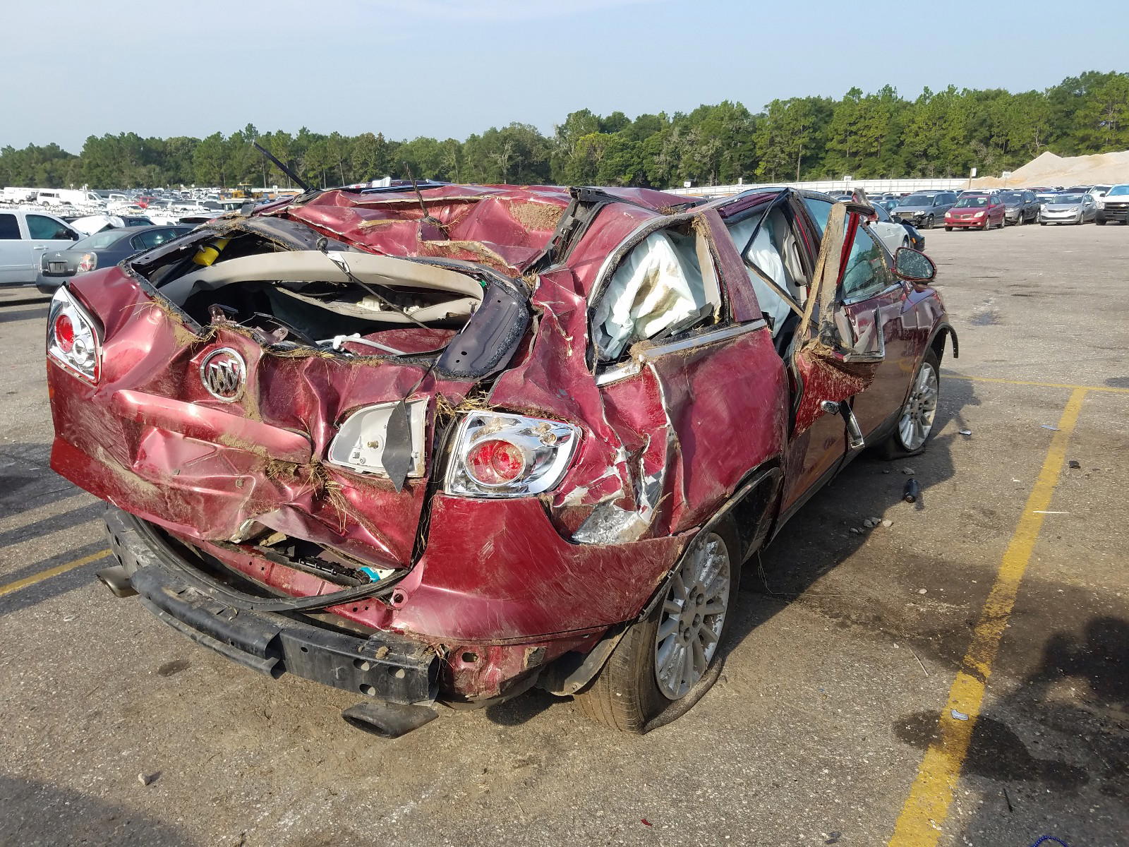 Photo 4 from auction – 2010 BUICK ENCLAVE CX with VIN 5GALVBED4AJ243572