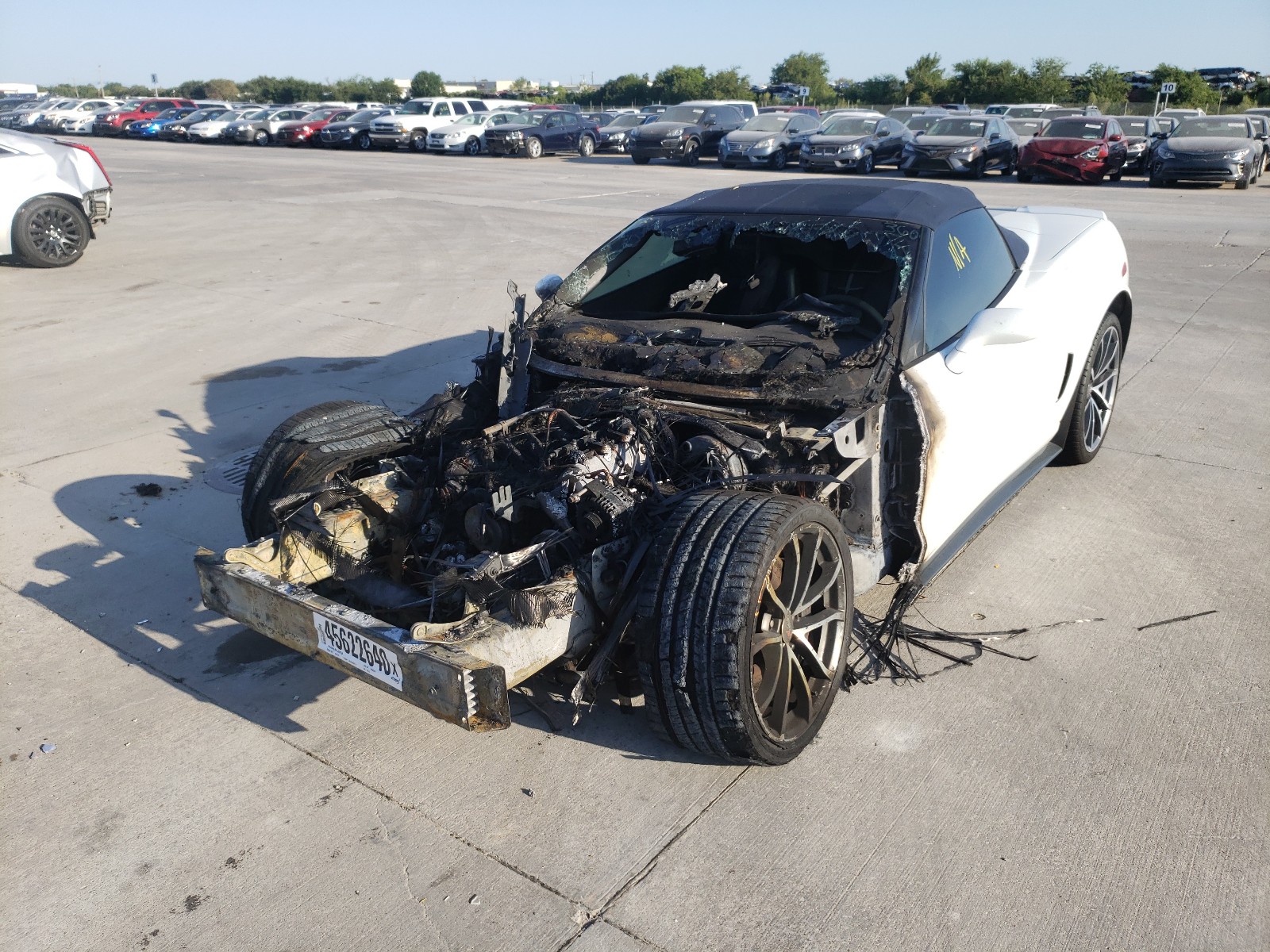 Photo 2 from auction – 2013 CHEVROLET CORVETTE 4 with VIN 1G1Y73DE6D5700192