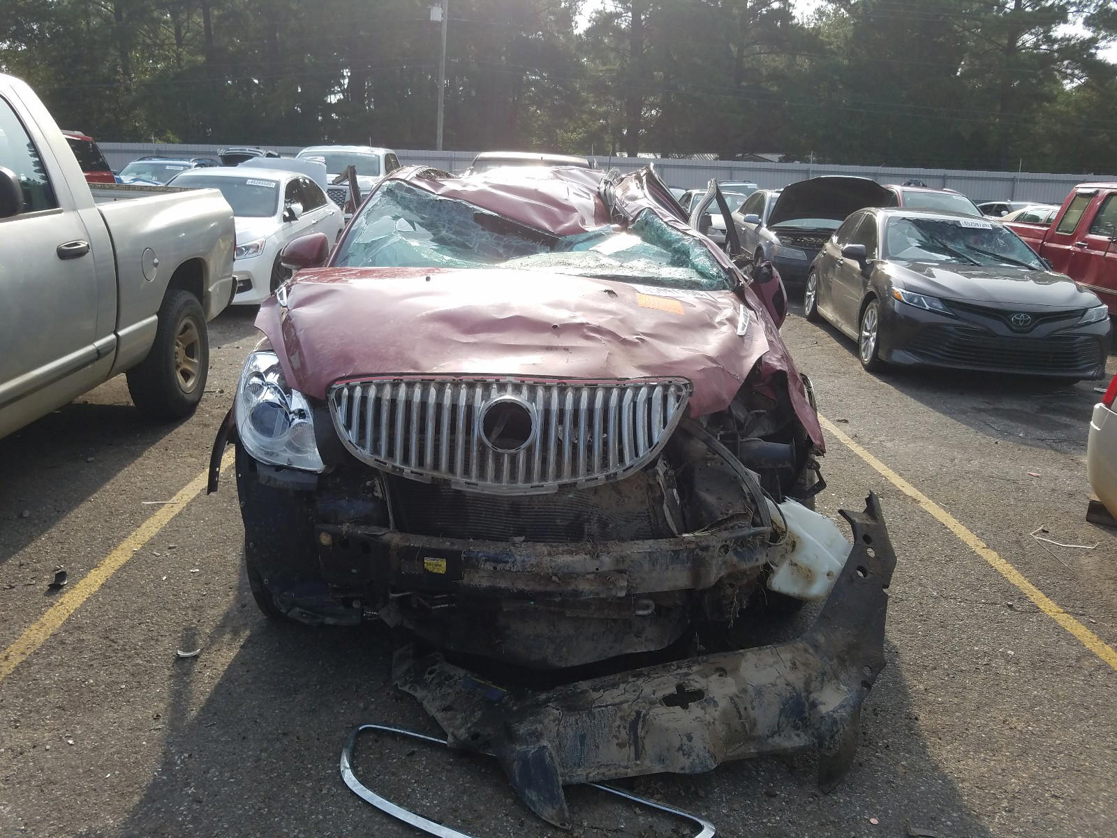 Photo 9 from auction – 2010 BUICK ENCLAVE CX with VIN 5GALVBED4AJ243572