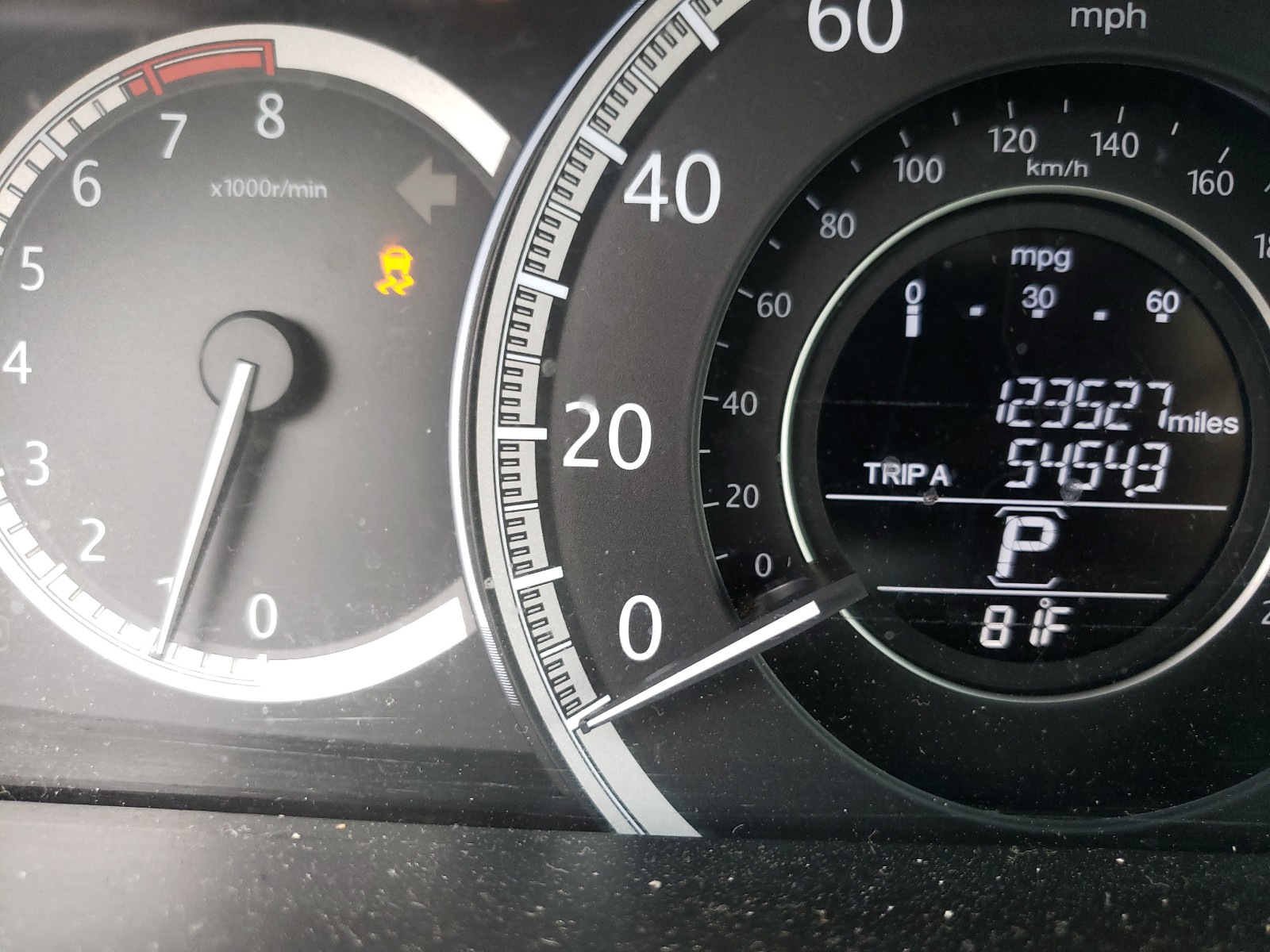 Photo 8 from auction – 2013 HONDA ACCORD EX with VIN 1HGCR2F7XDA148029