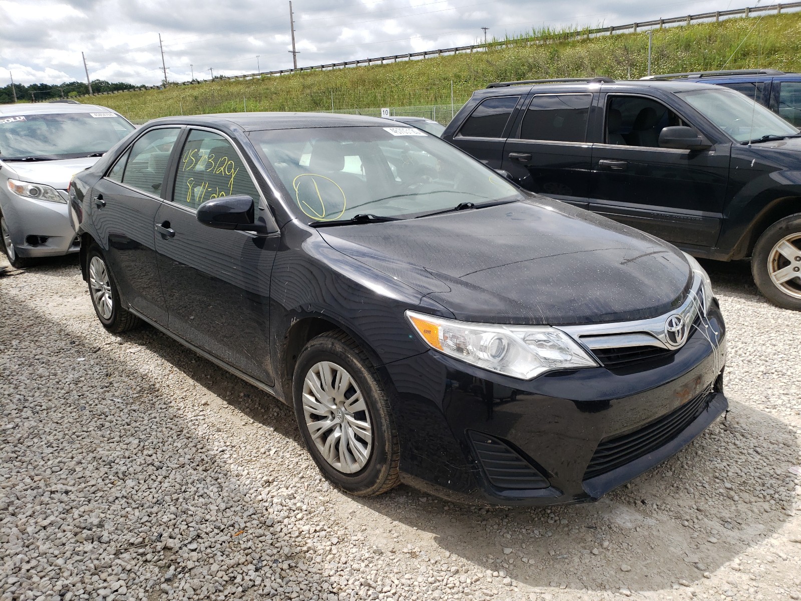 TOYOTA CAMRY L 2014 with VIN 4T1BF1FK1EU458082 - Photo from auction