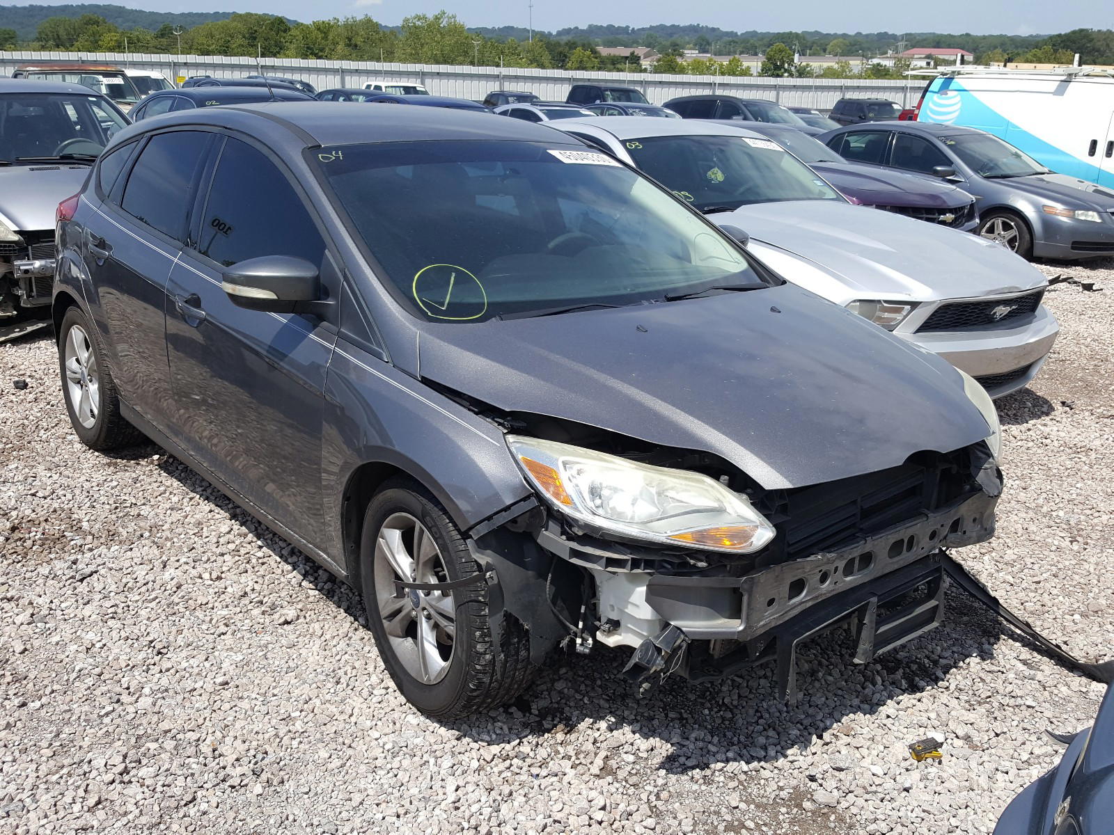 FORD FOCUS SE 2013 with VIN 1FADP3K22DL139537 - Photo from auction