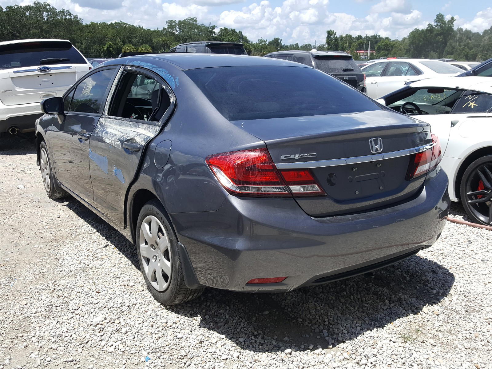 Photo 3 from auction – 2014 HONDA CIVIC EX with VIN 19XFB2F89EE005418