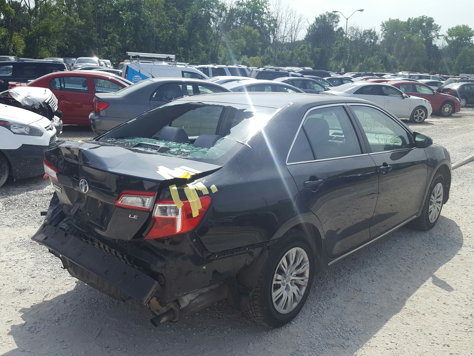 Photo 4 from auction – 2014 TOYOTA CAMRY L with VIN 4T1BF1FK1EU458082
