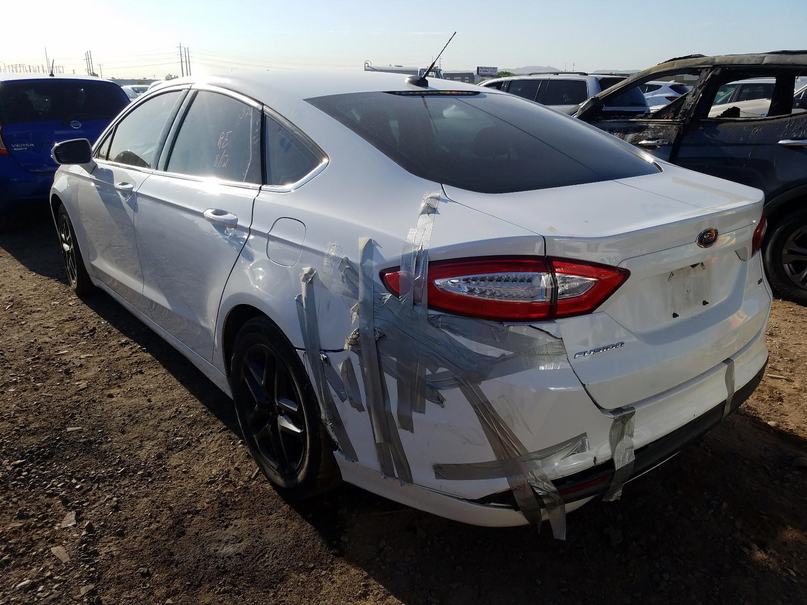 Photo 3 from auction – 2016 FORD FUSION SE with VIN 3FA6P0H79GR133606