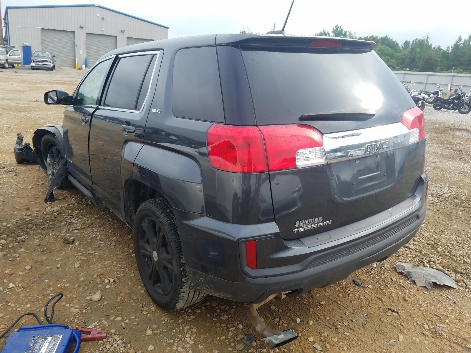 Photo 3 from auction – 2017 GMC TERRAIN SL with VIN 2GKALMEK4H6182015