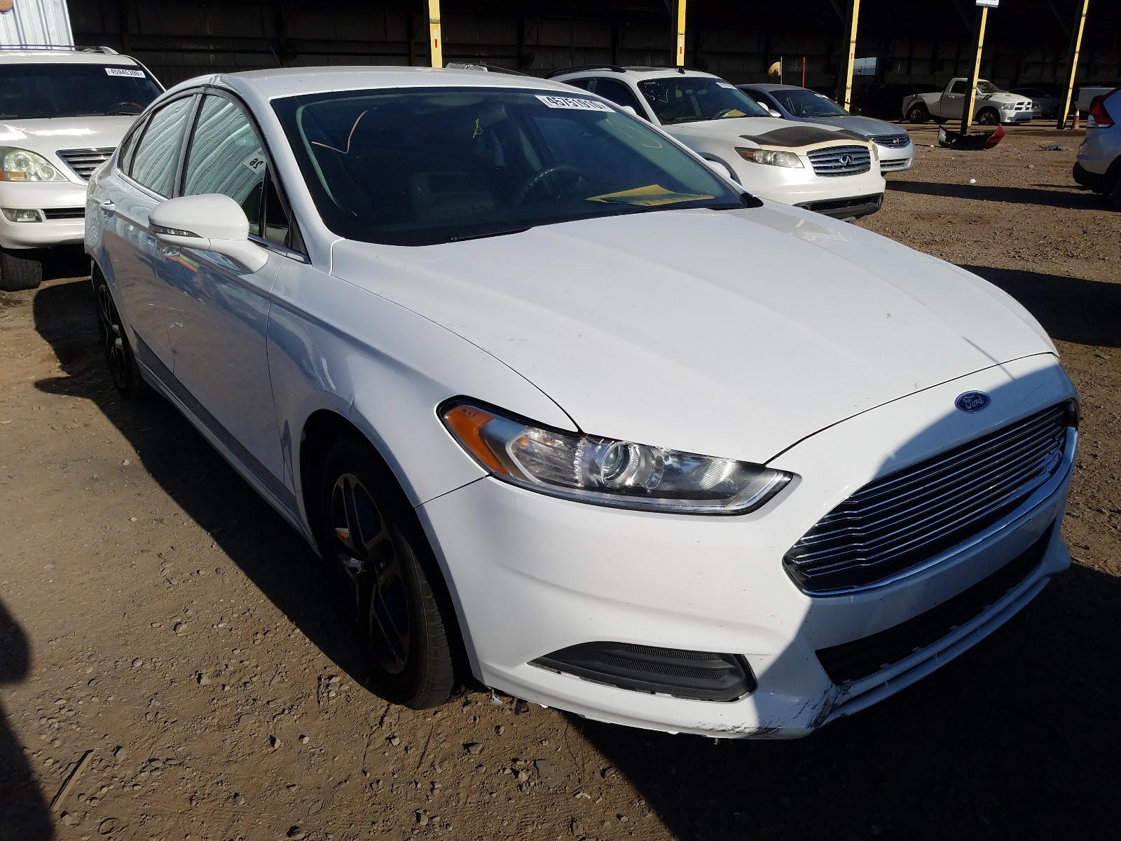 FORD FUSION SE 2016 with VIN 3FA6P0H79GR133606 - Photo from auction